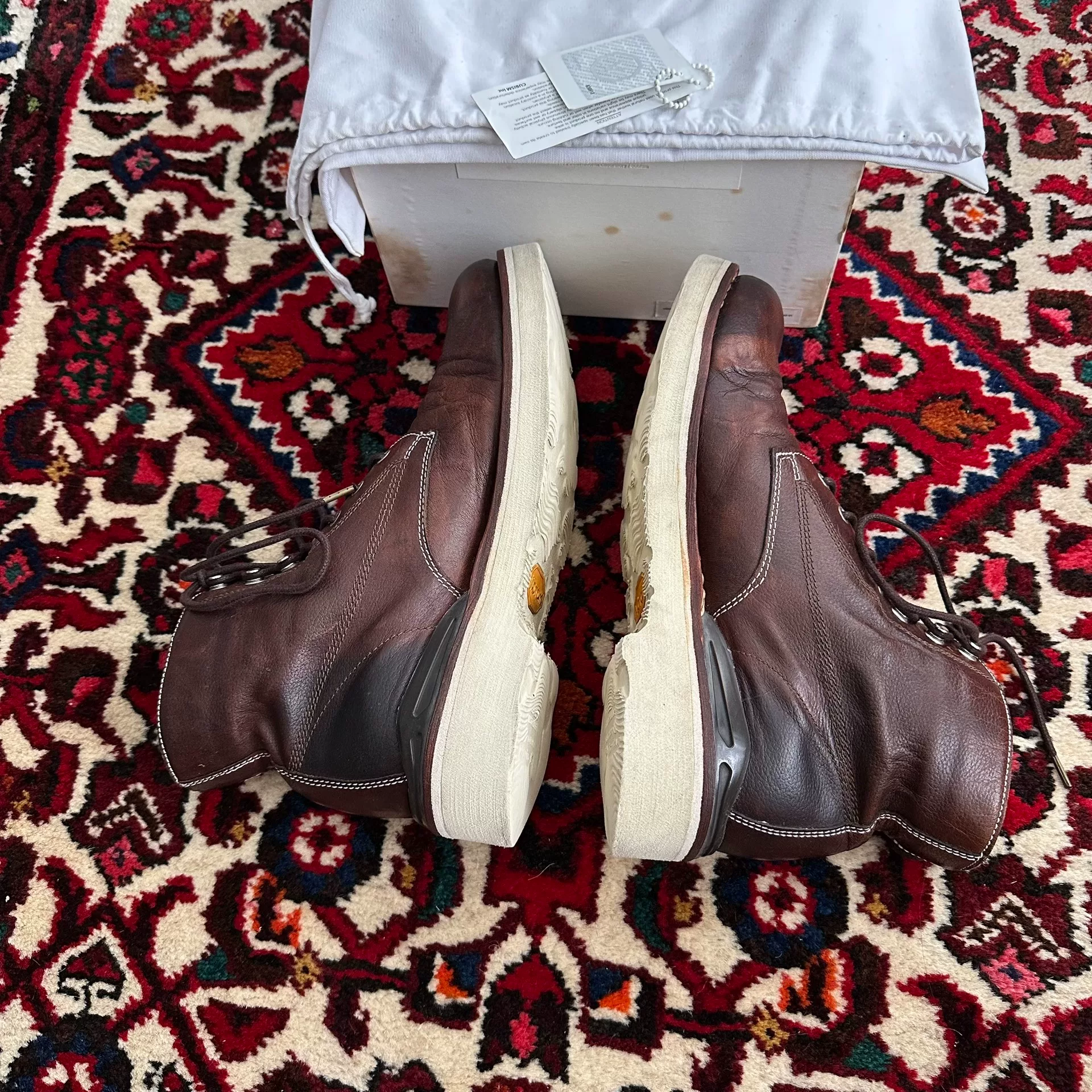 visvim 10ss Virgil Boots — label