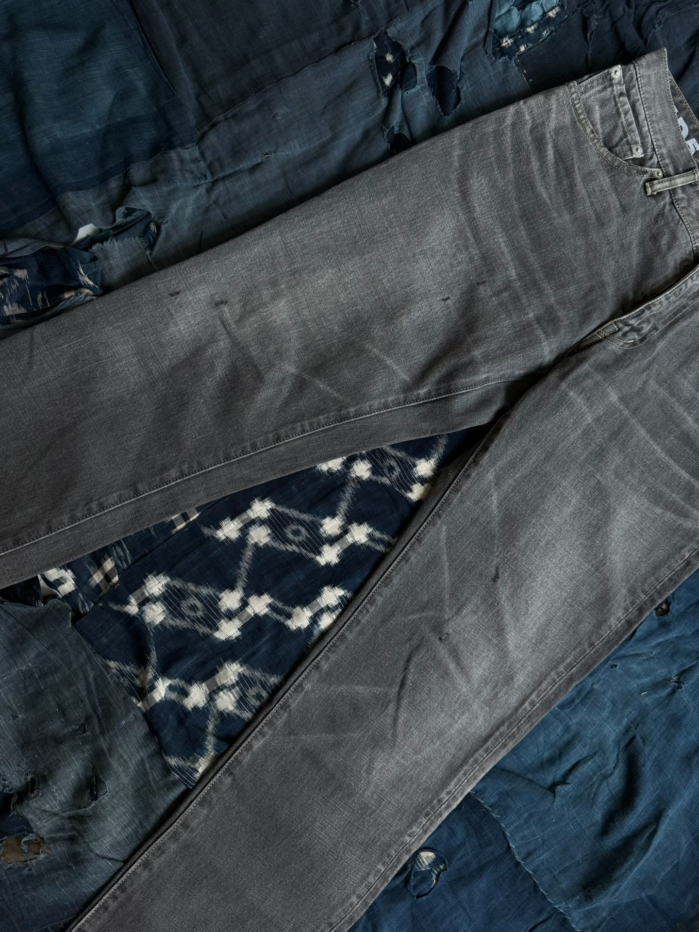 VISVIM 15SS Social Sculpture Denim 04D5 — label