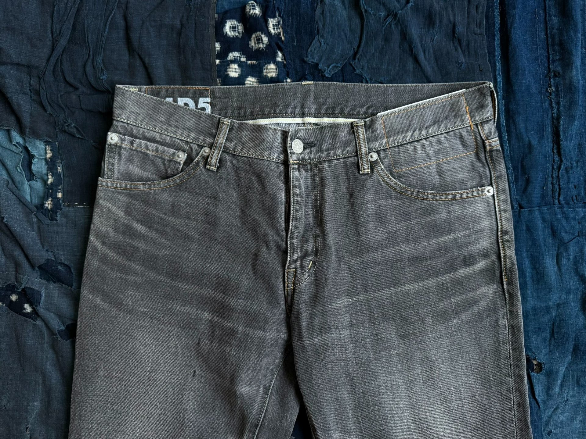 VISVIM 15SS Social Sculpture Denim 04D5 — detail