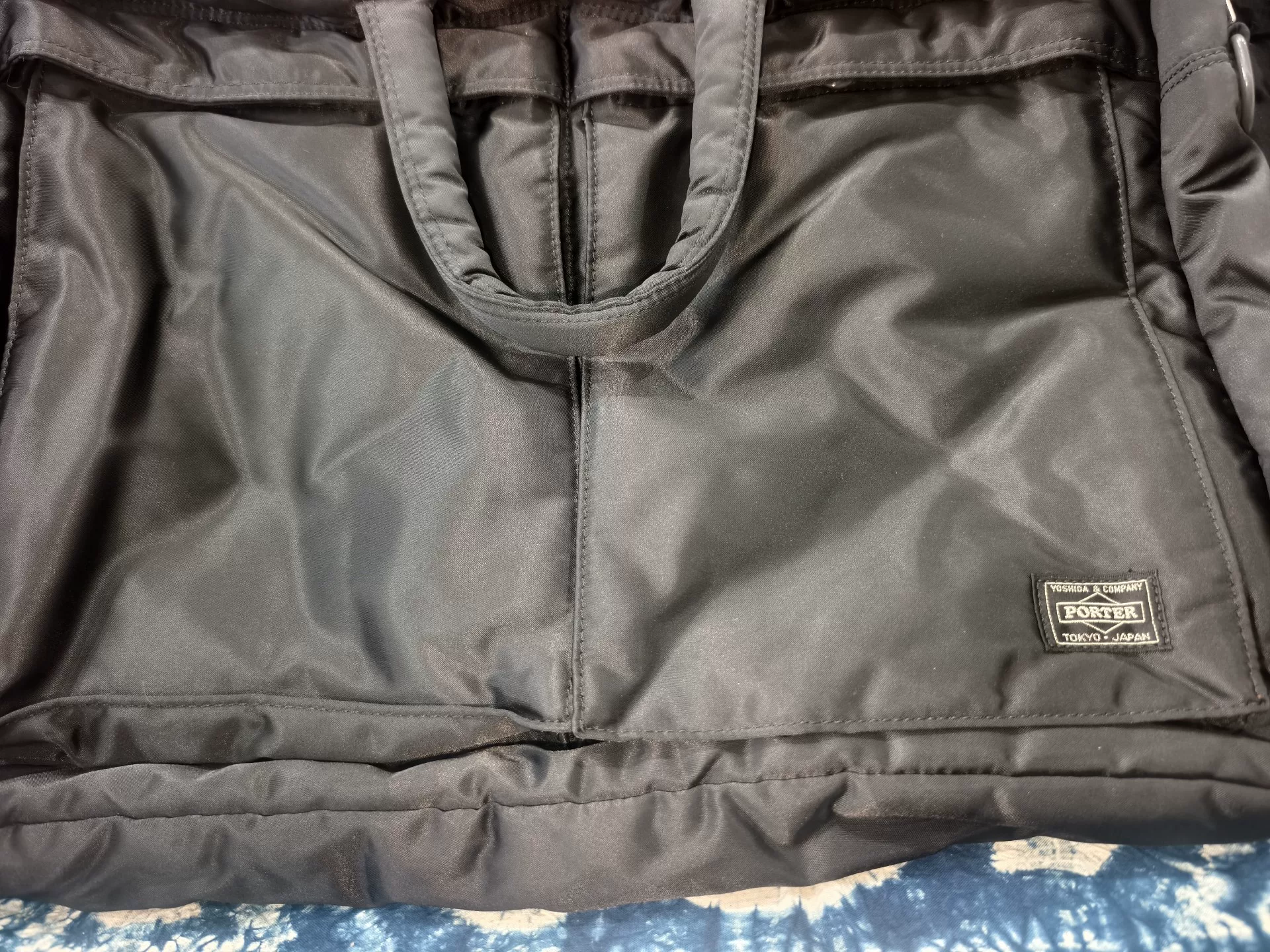 Porter Tanker 2way Double-Layer Bag — front