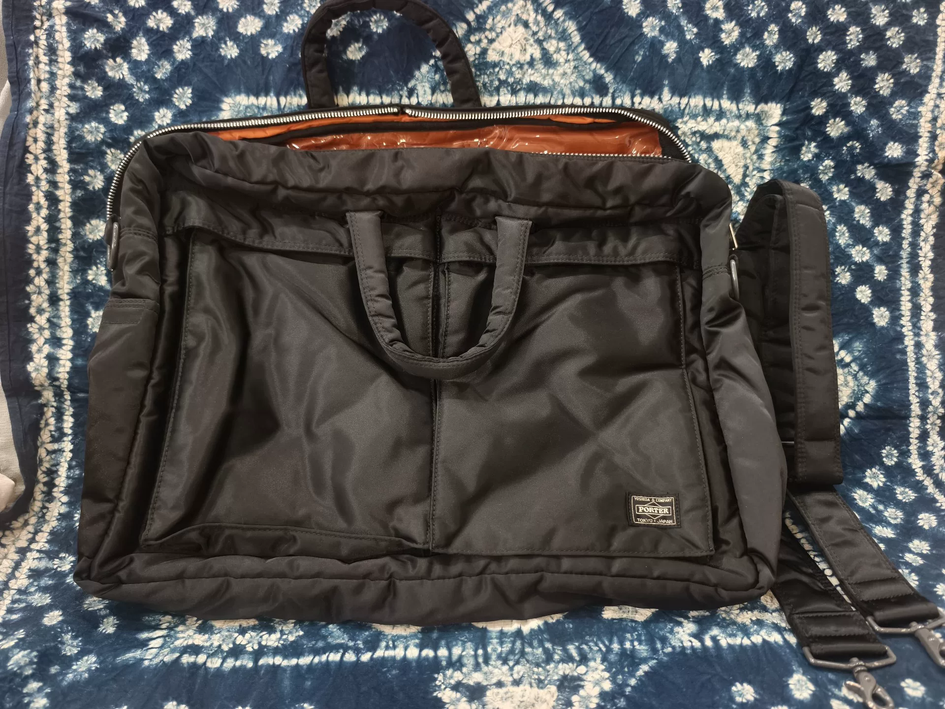 Porter Tanker 2way Double-Layer Bag