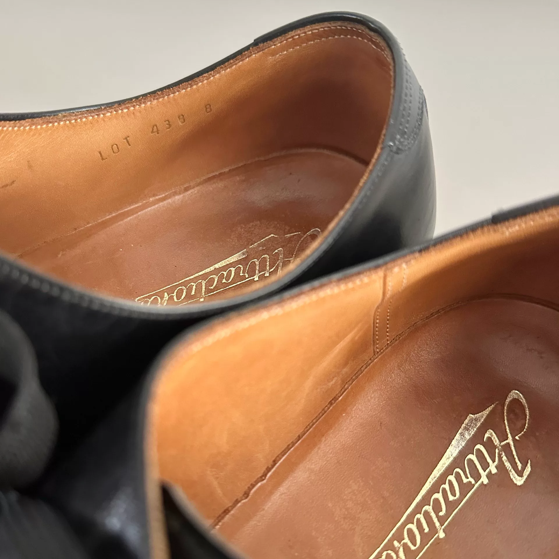 Biltbuck 40s USN Service Shoes — label