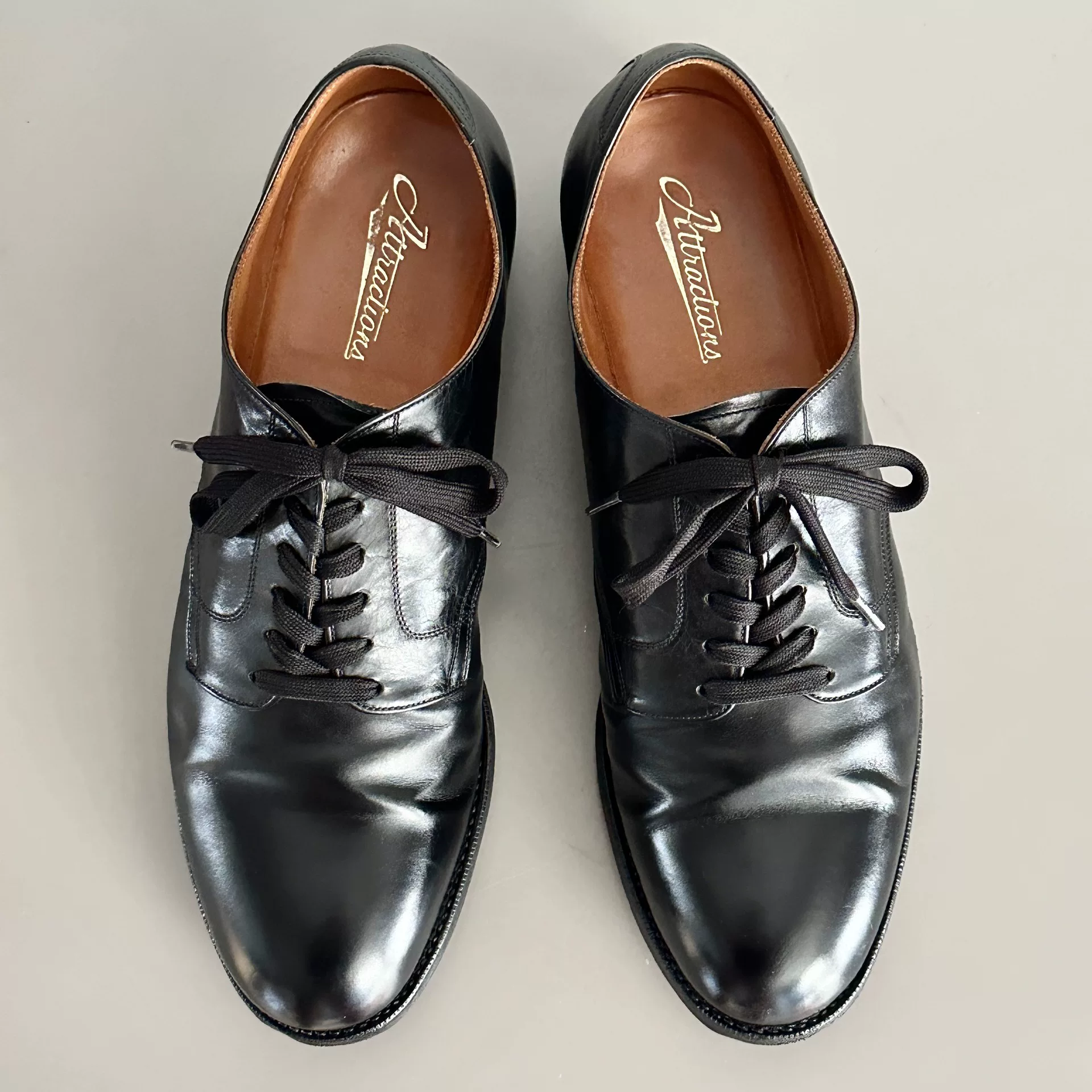 Biltbuck 40s USN Service Shoes — detail