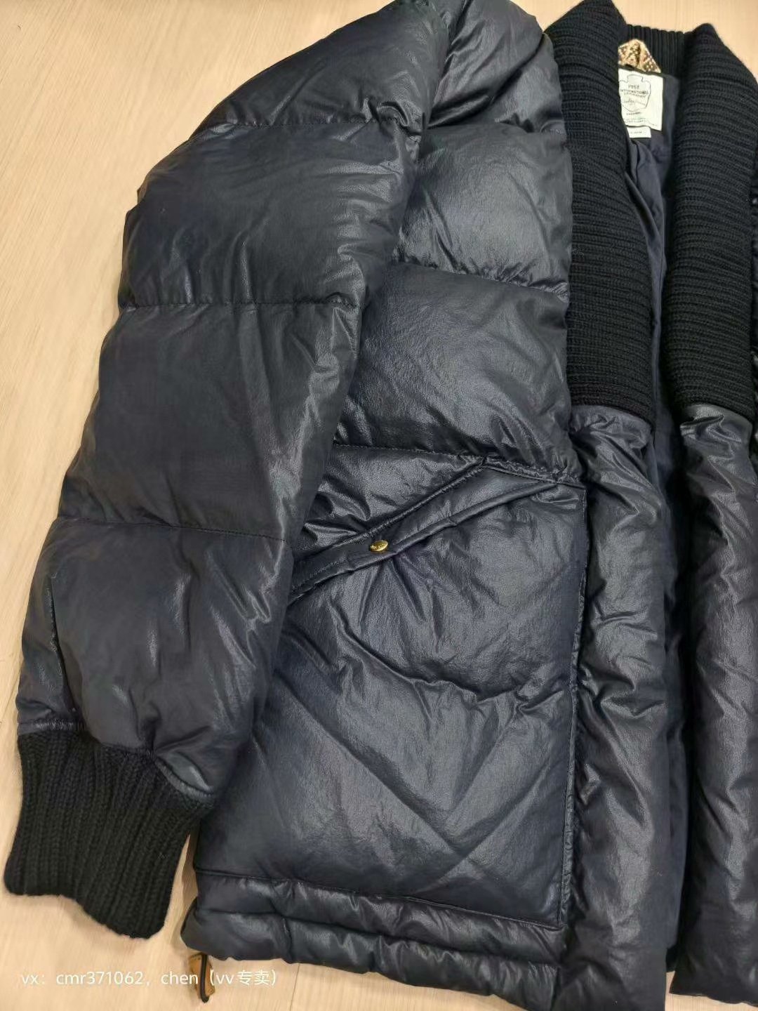 VISVIM 16AW DOTERA DOWN COAT — detail