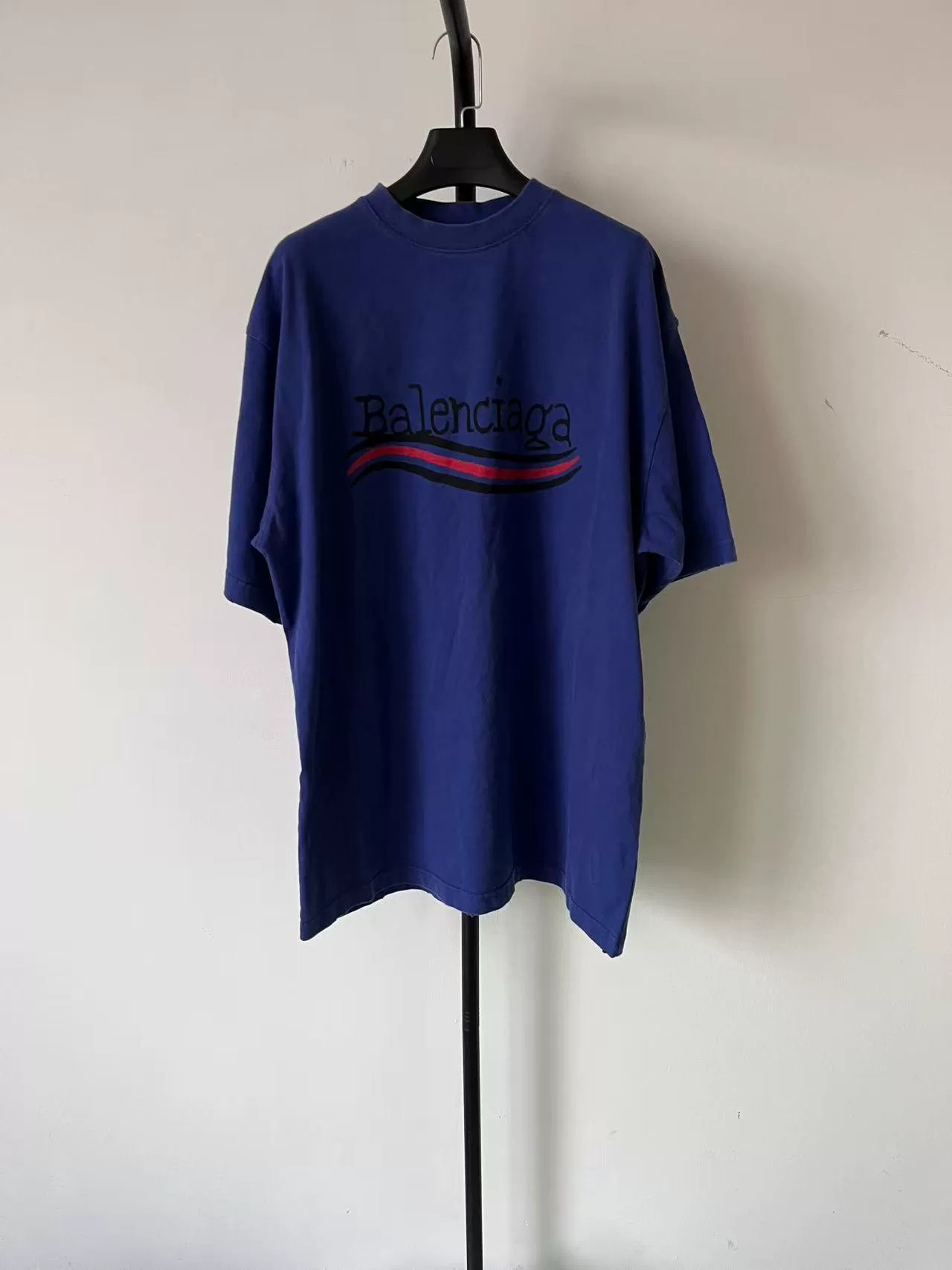Balenciaga Logo Print Short-Sleeve T-Shirt