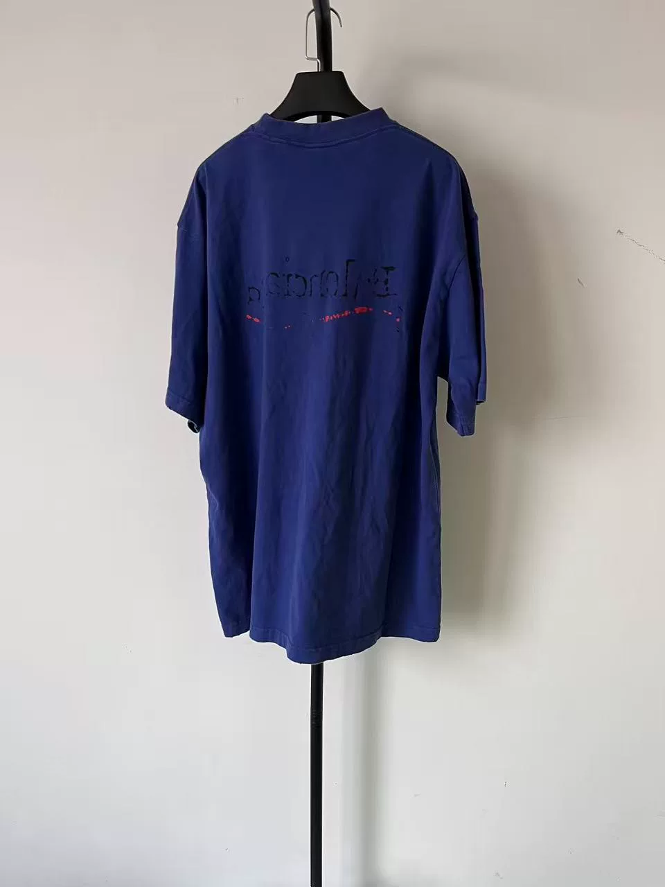 Balenciaga Logo Print Short-Sleeve T-Shirt — front