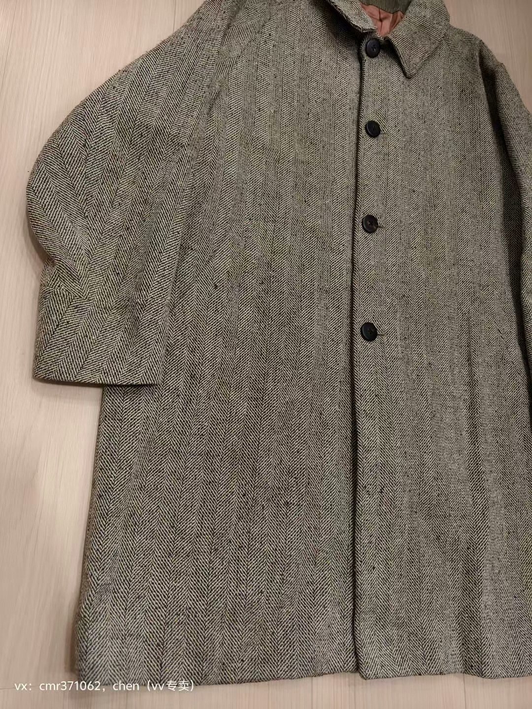 VISVIM 22AW REMI COAT HB TWEED — front