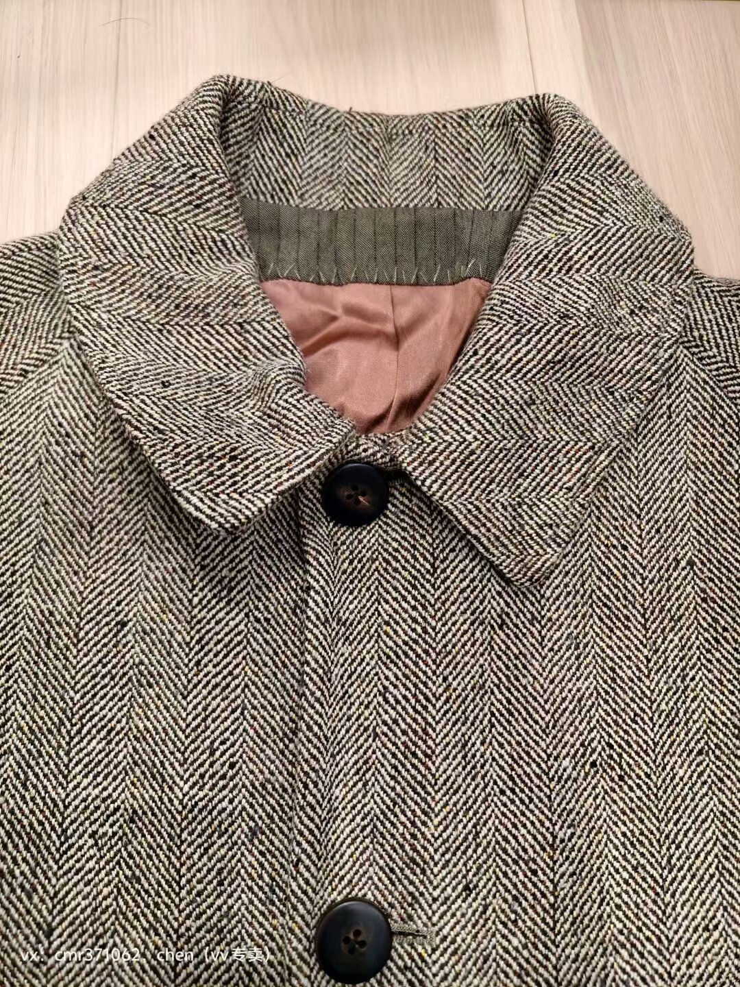 VISVIM 22AW REMI COAT HB TWEED — back