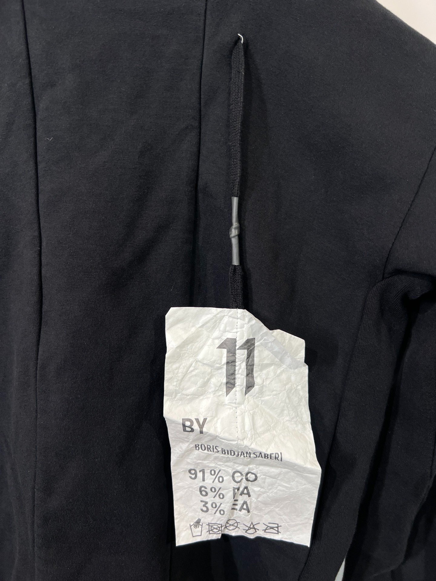 Boris Bidjan Saberi 11 Crewneck Sweatshirt — label