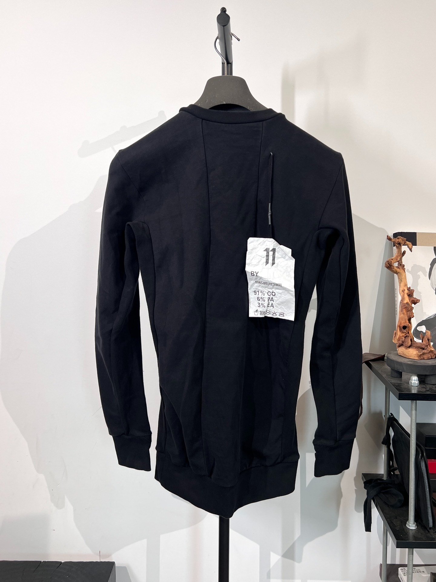 Boris Bidjan Saberi 11 Crewneck Sweatshirt — front