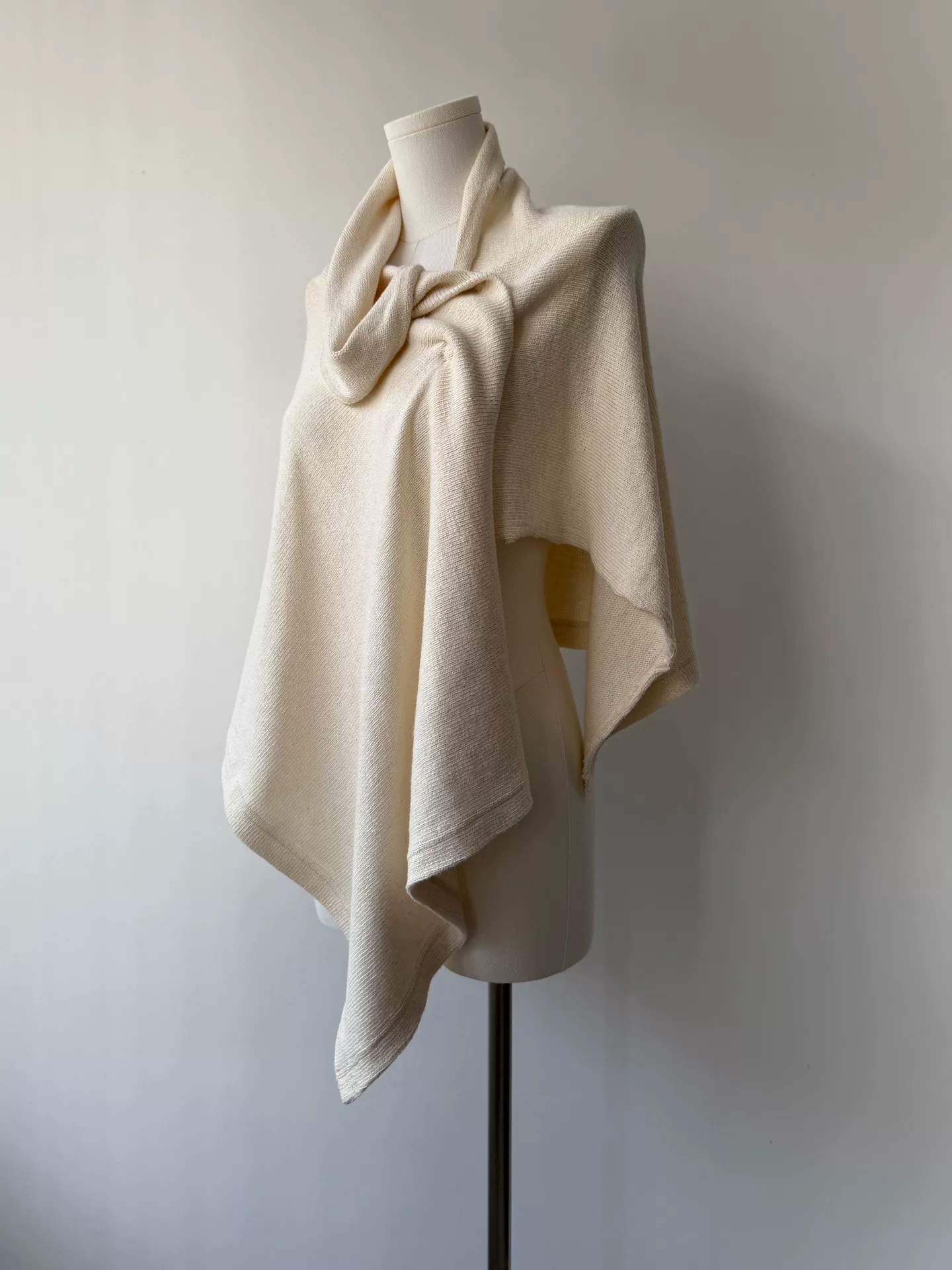 Yohji Yamamoto Y's 06AW Asymmetric Cardigan — label