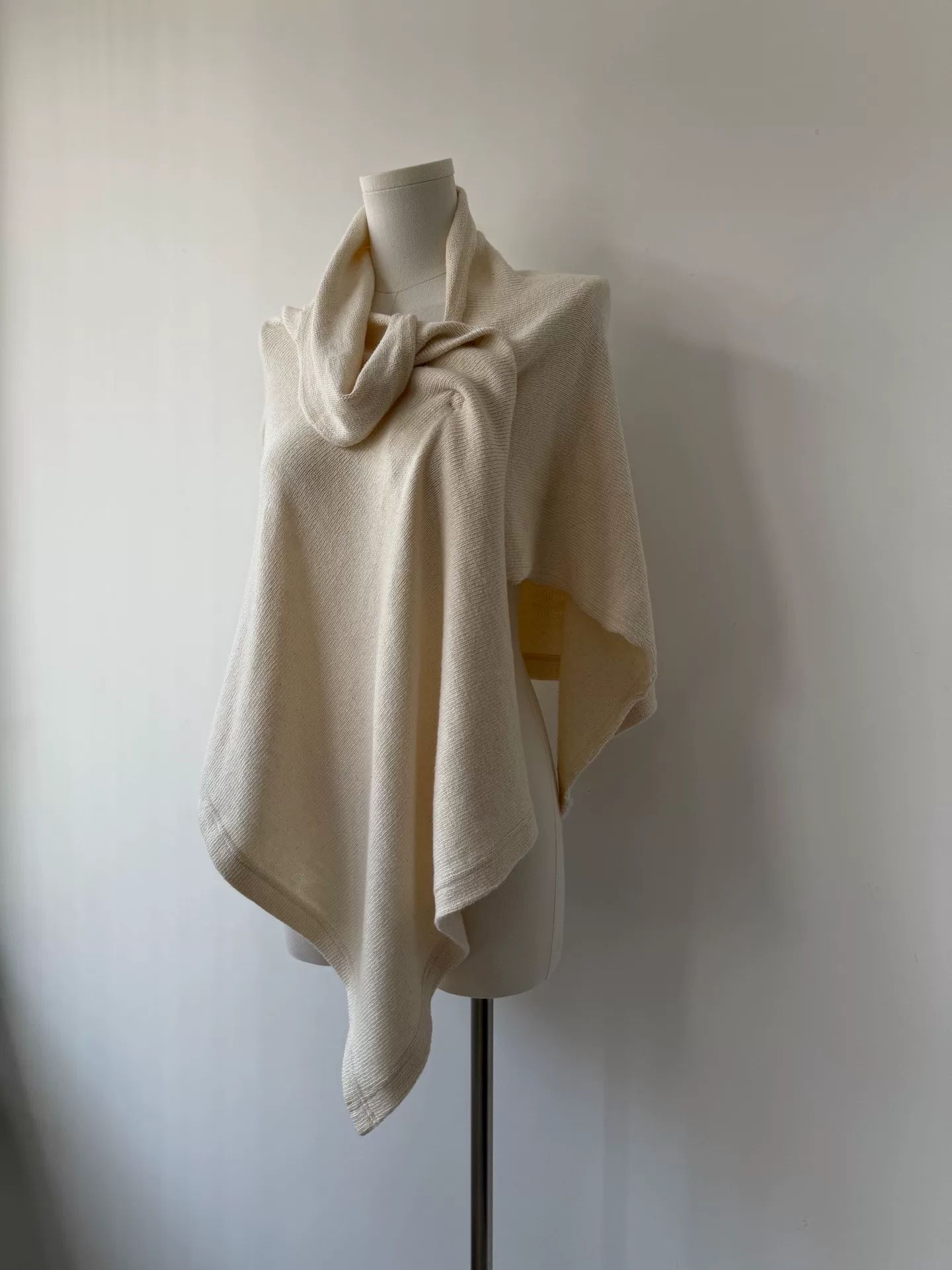 Yohji Yamamoto Y's 06AW Asymmetric Cardigan — back