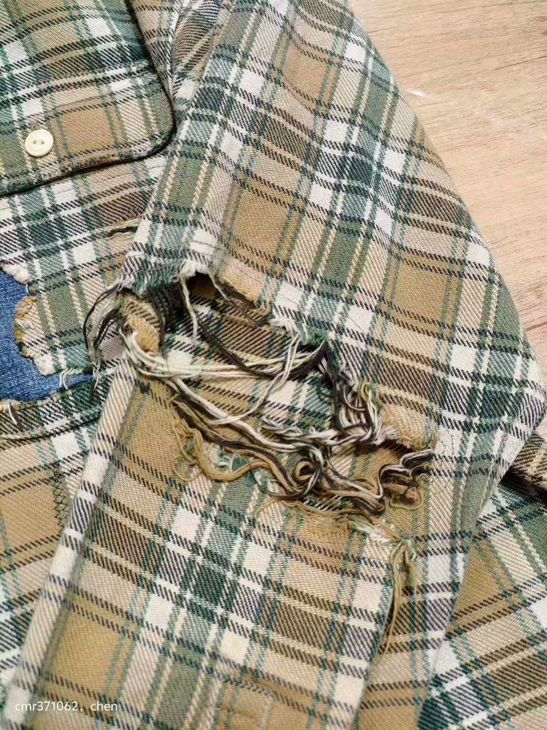 VISVIM 20SS LUMBER SHIRT L/S CRASH — detail