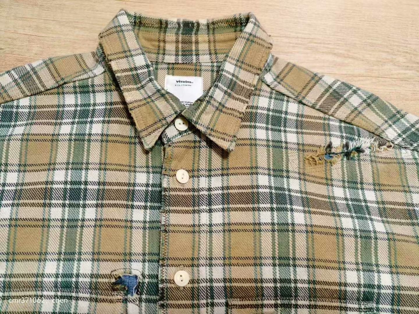 VISVIM 20SS LUMBER SHIRT L/S CRASH — front