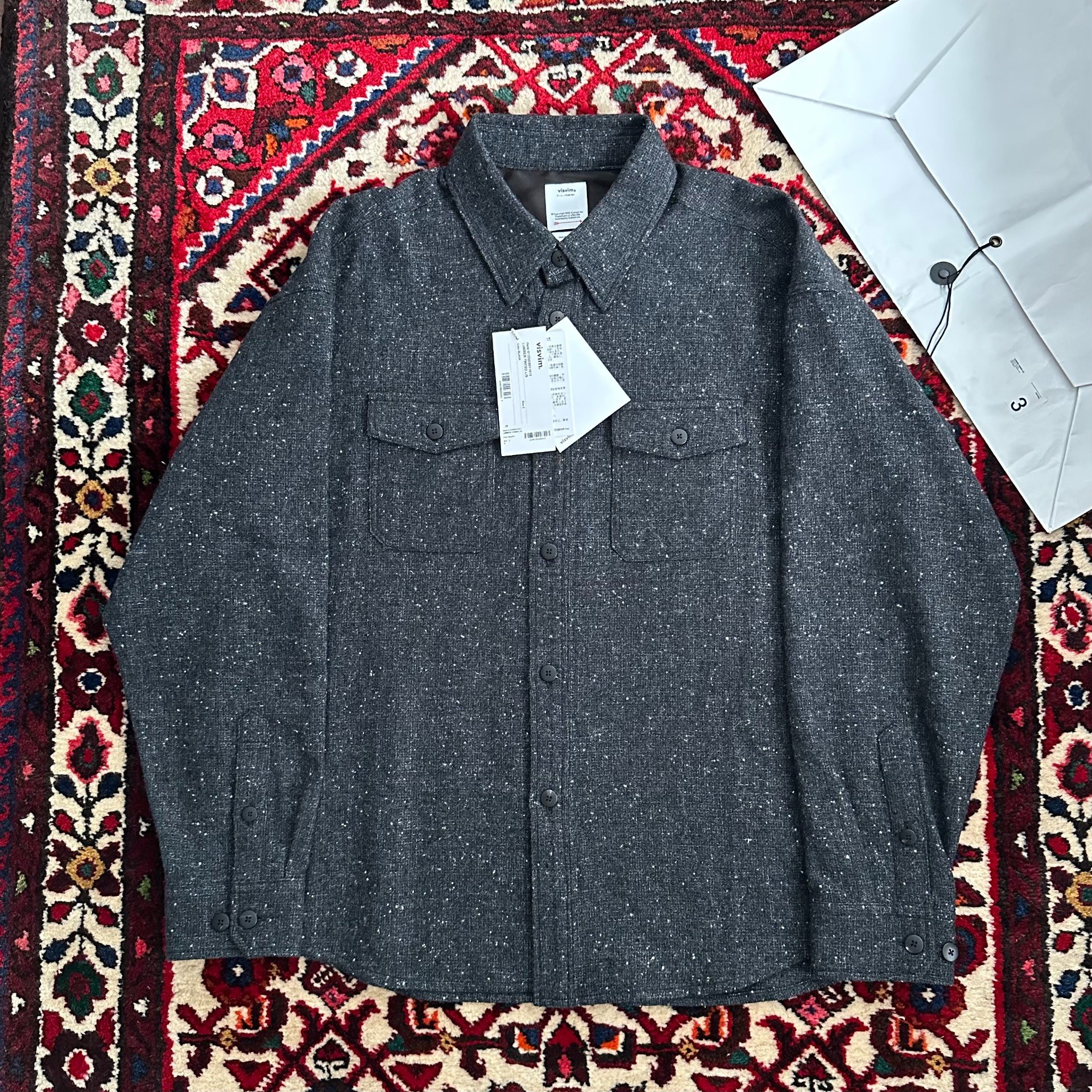VISVIM 25AW Lumber Tweed L/S Shirt