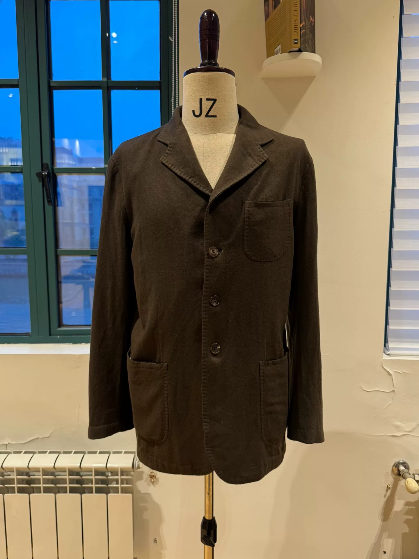 Colombo Brown Cashmere Jacket