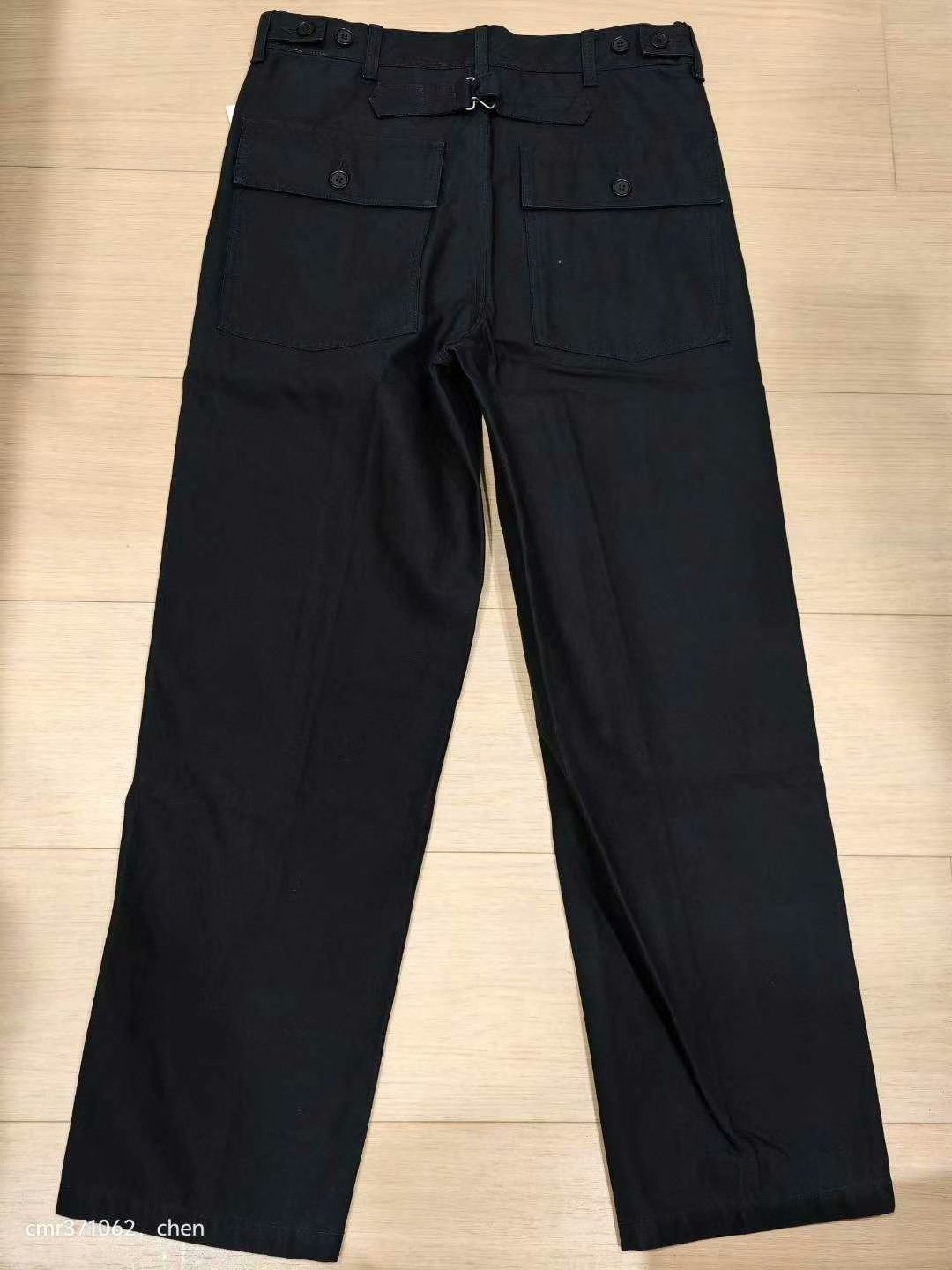 visvim 22 ict alda pants — label