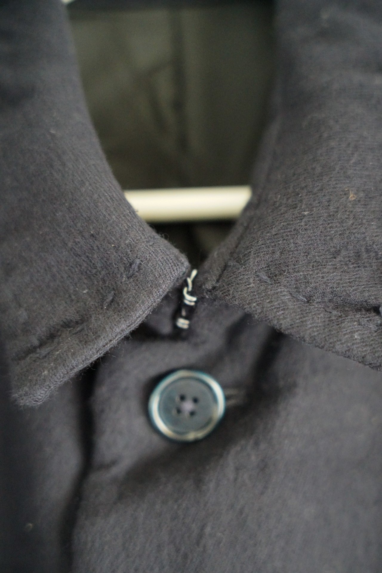 Yohji Yamamoto 08AW Hand-Stitched Tailcoat — back