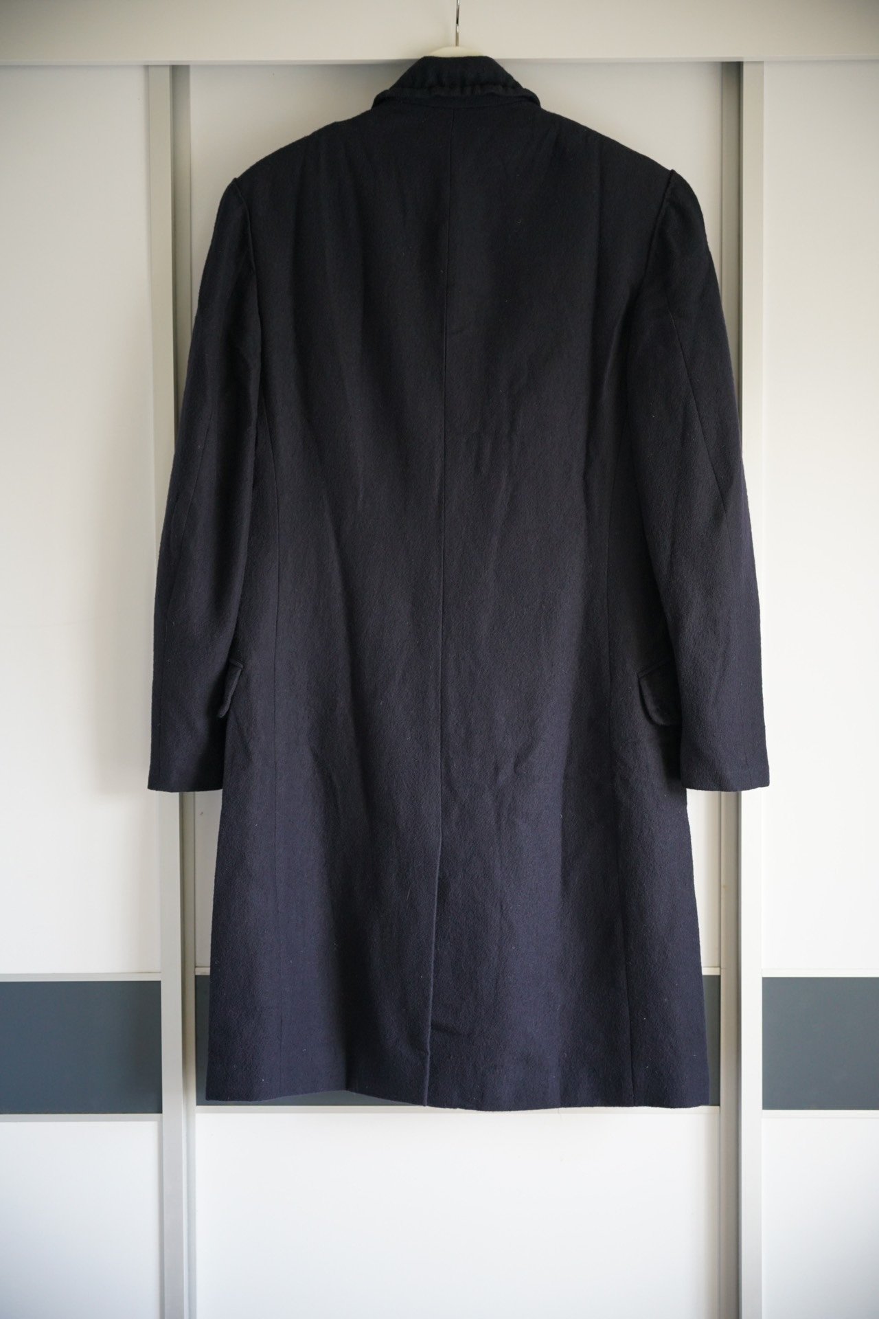 Yohji Yamamoto 08AW Hand-Stitched Tailcoat — front