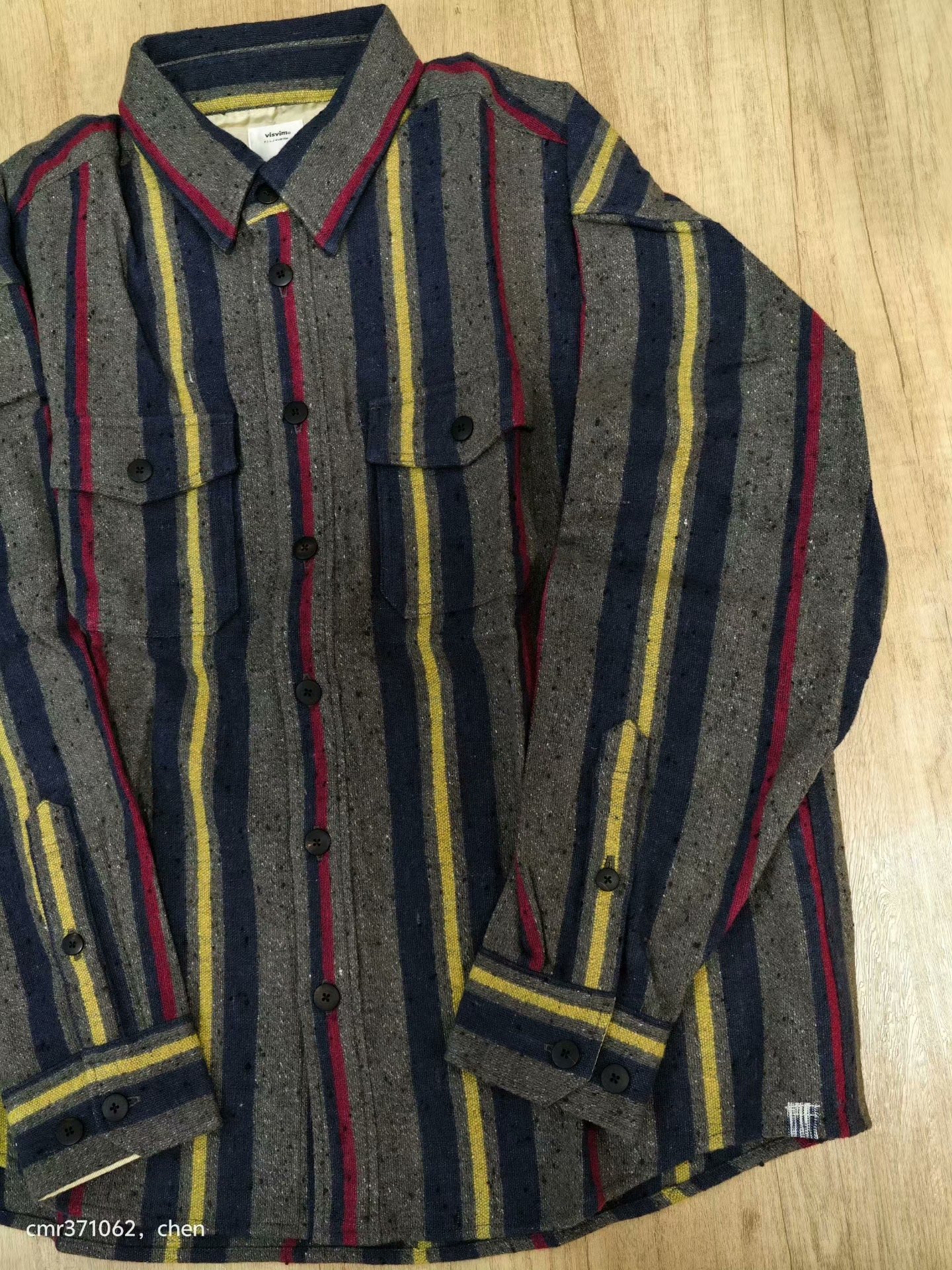 visvim 22AW Lumber Mayan Shirt — detail