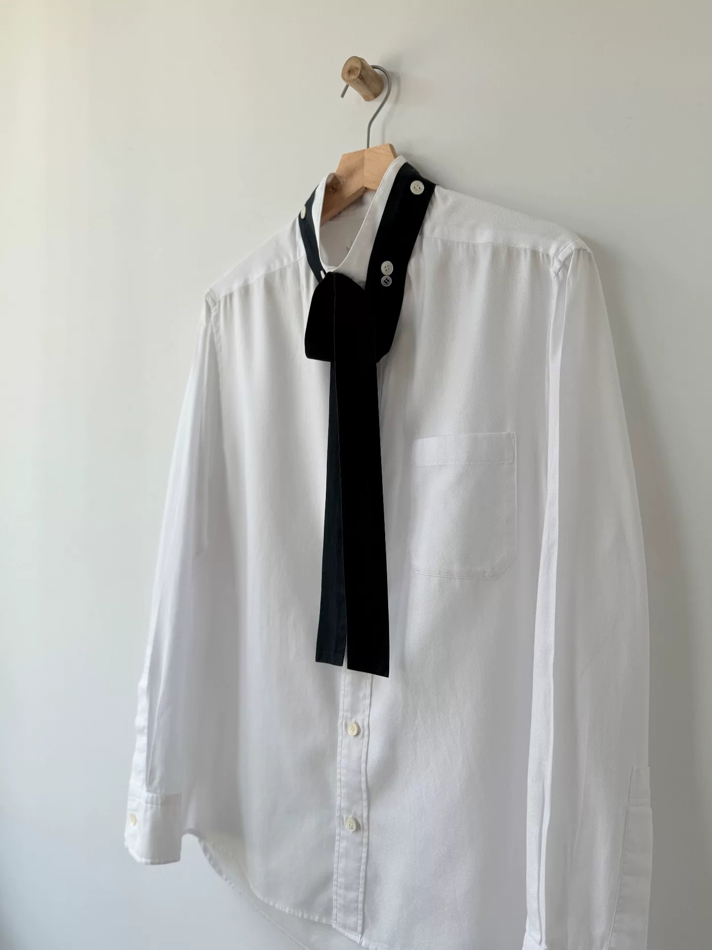 Yohji Yamamoto 2011AW Runway Shirt — detail