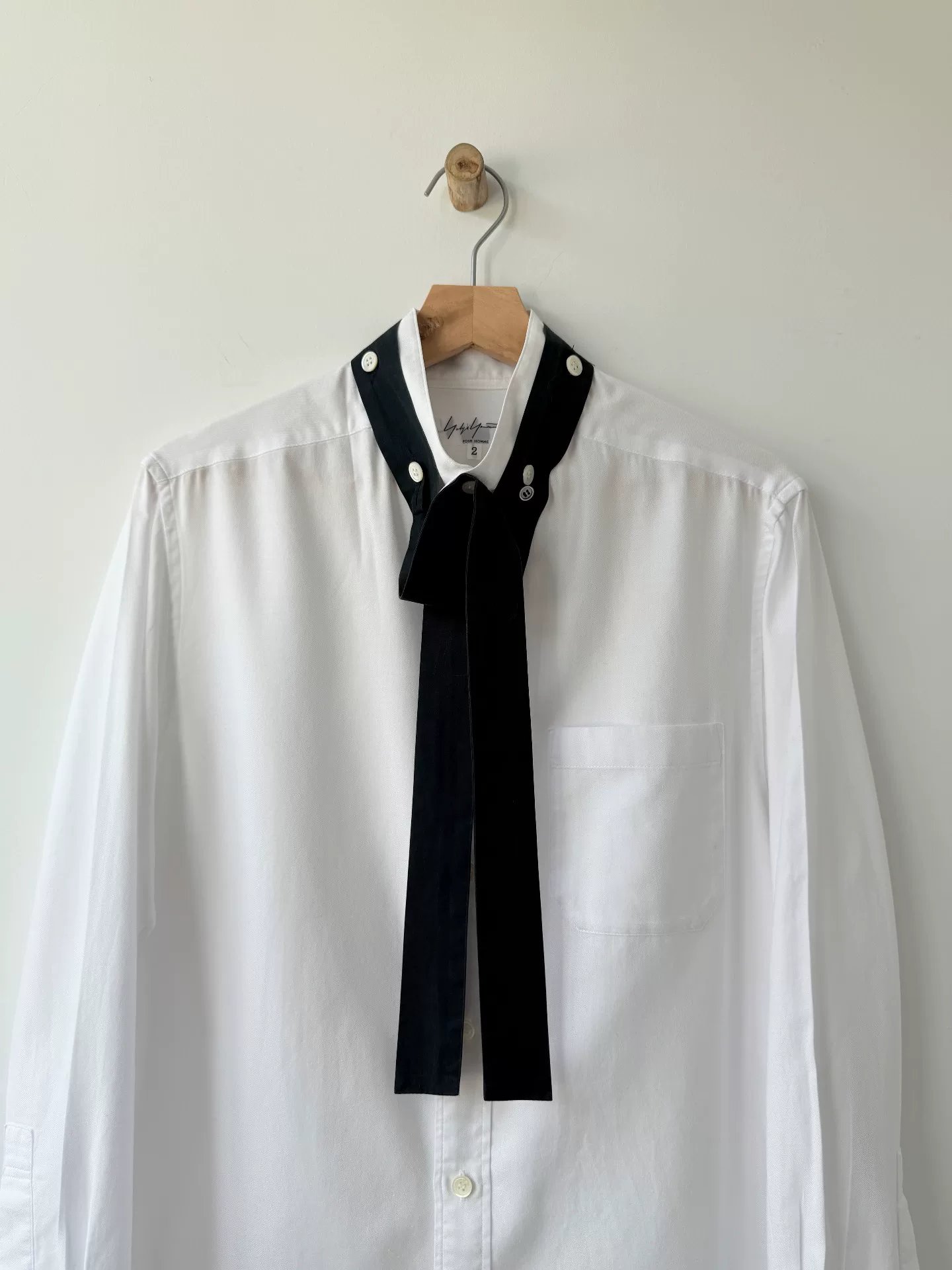 Yohji Yamamoto 2011AW Runway Shirt — back