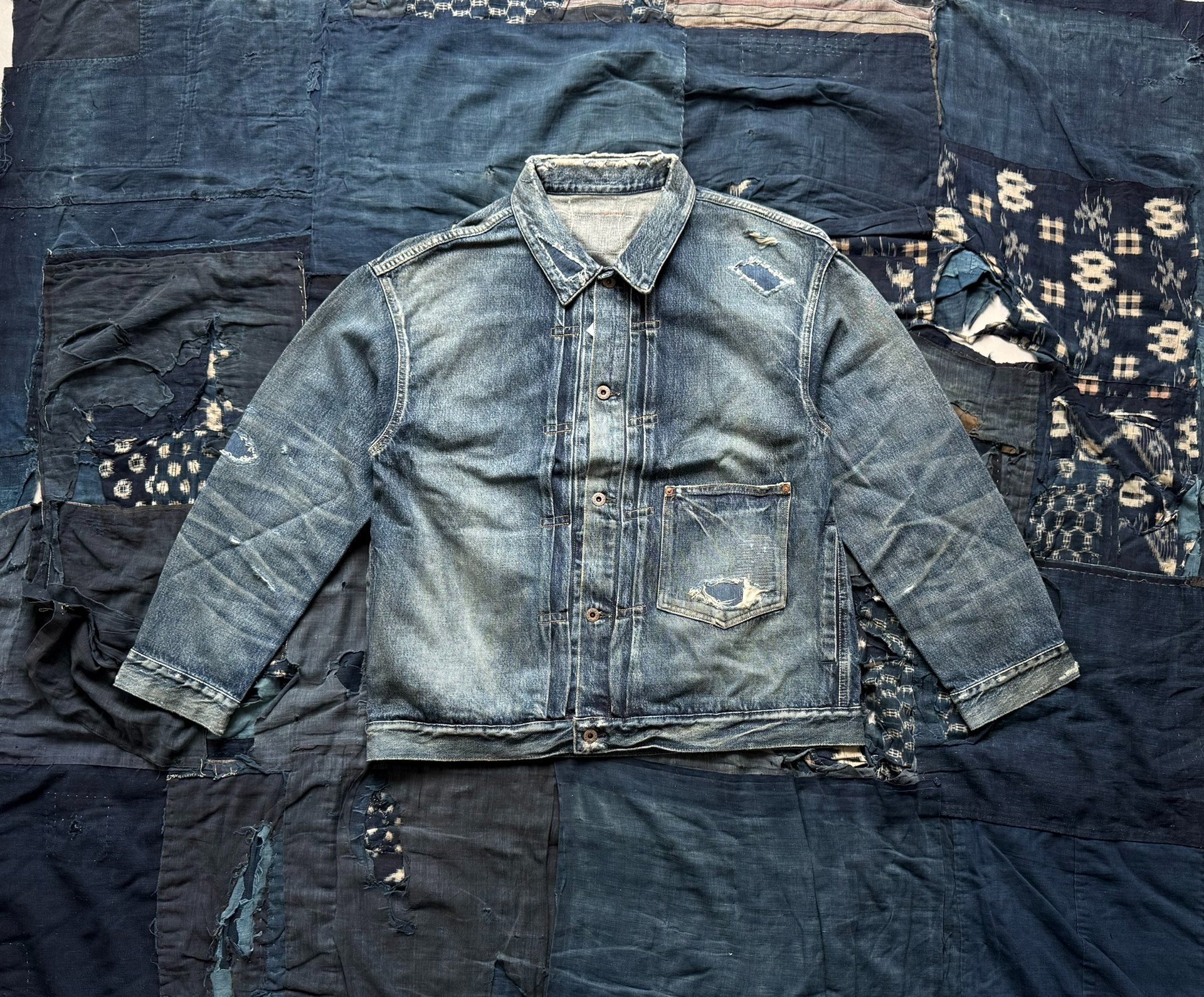 MADNESS 24AW Aging Type-I Denim Jacket