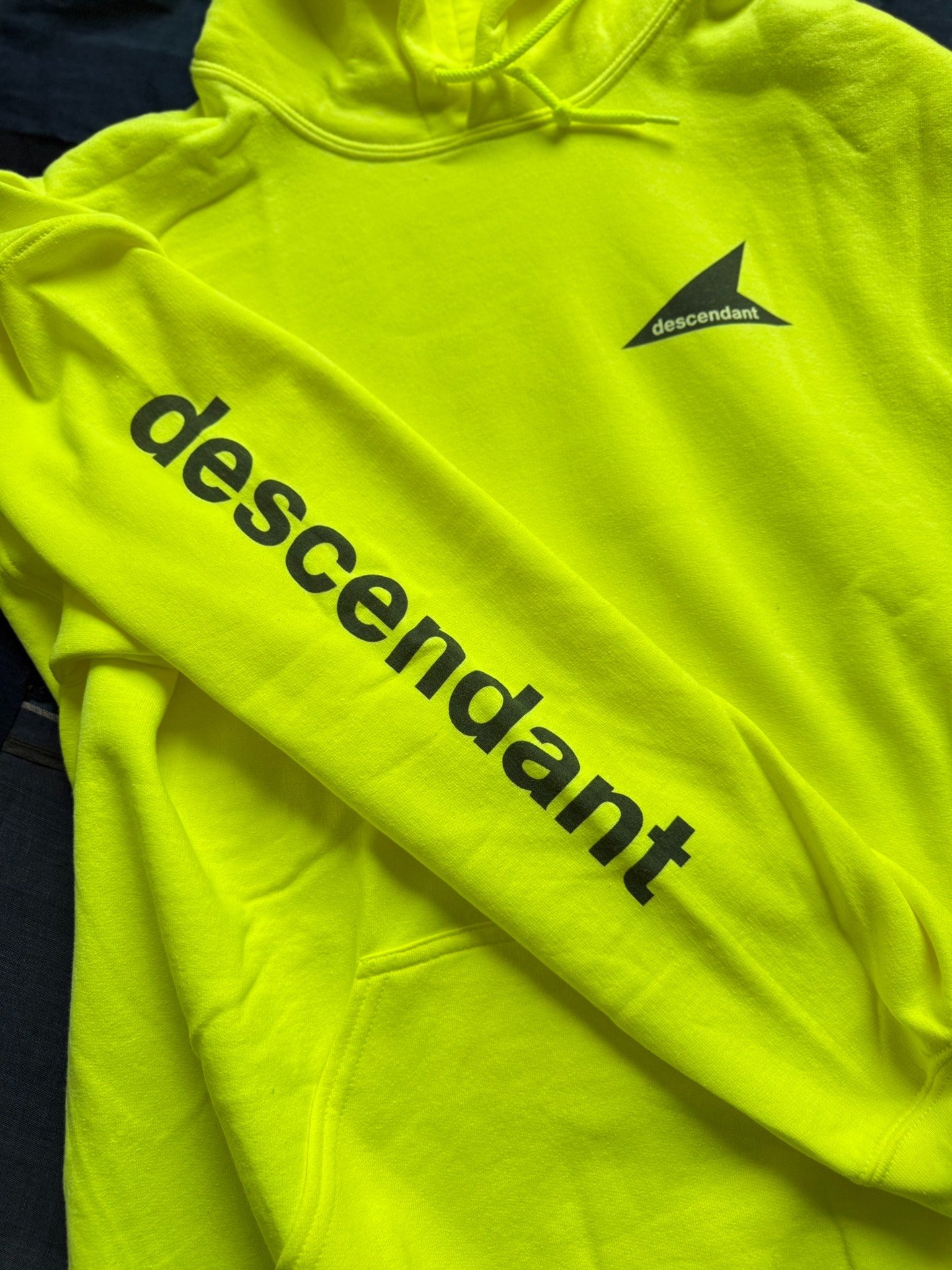 Descendant Orca Hooded Sweatshirt — label