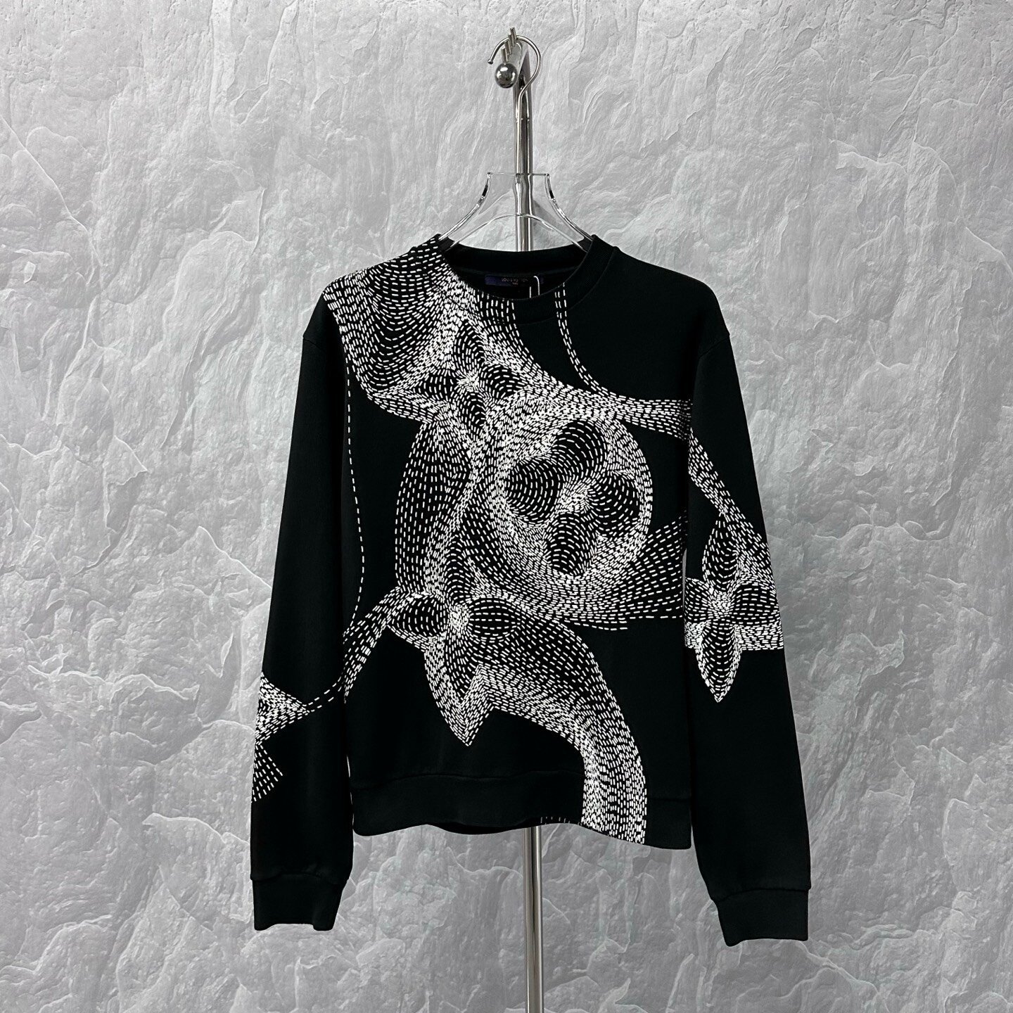 Louis Vuitton Sketch Three-Flower Print Sweatshirt