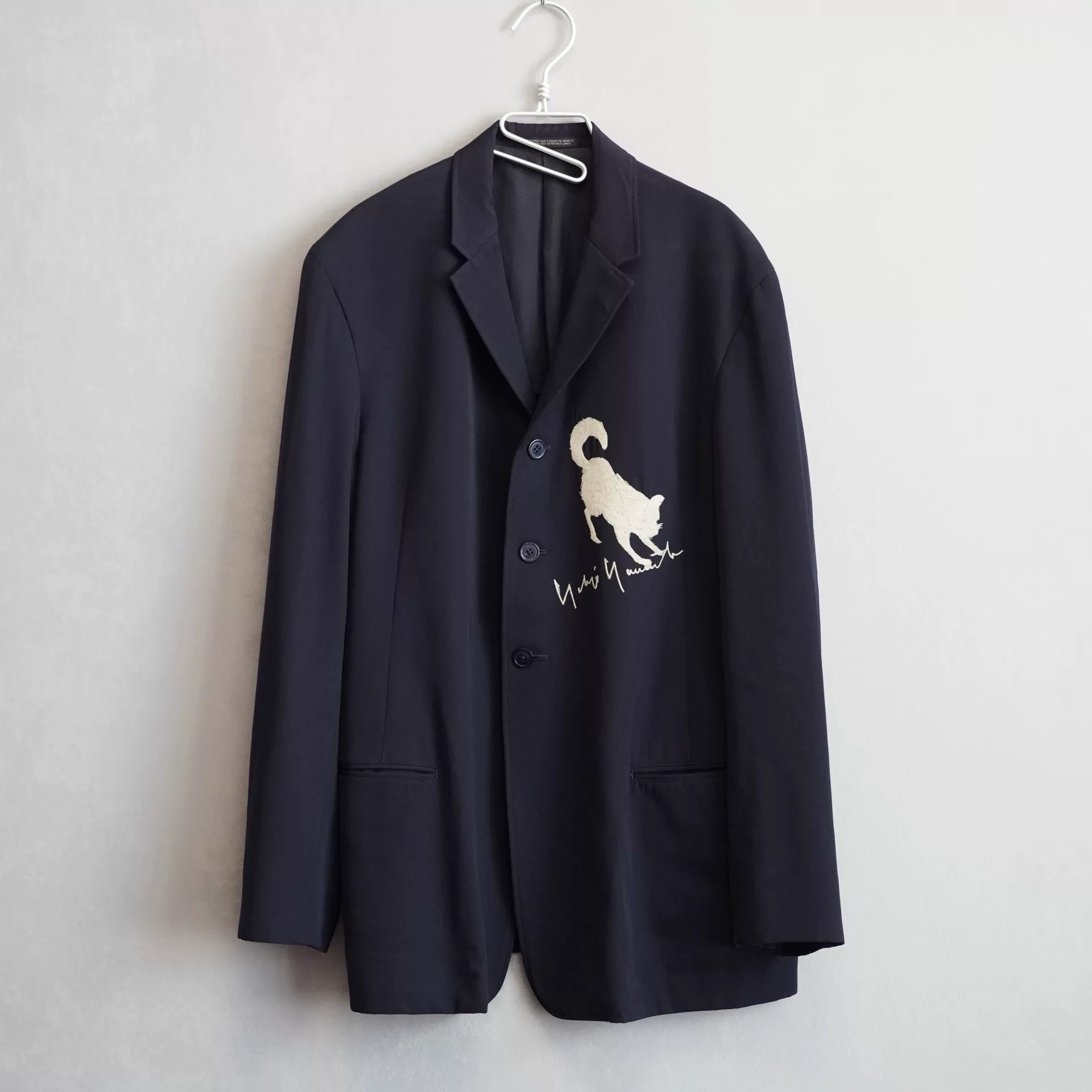Yohji Yamamoto 90SS Embroidered Jacket