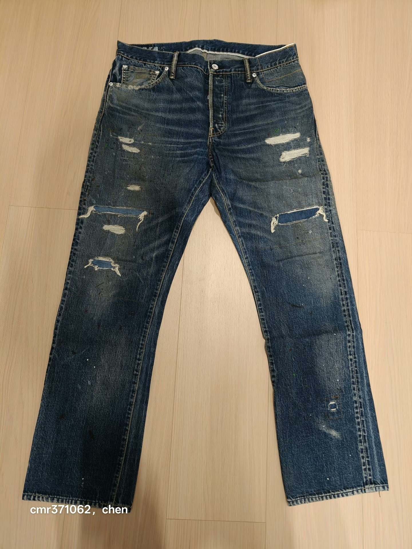 VISVIM 18AW SOCIAL SCULPTURE DENIM DRY4