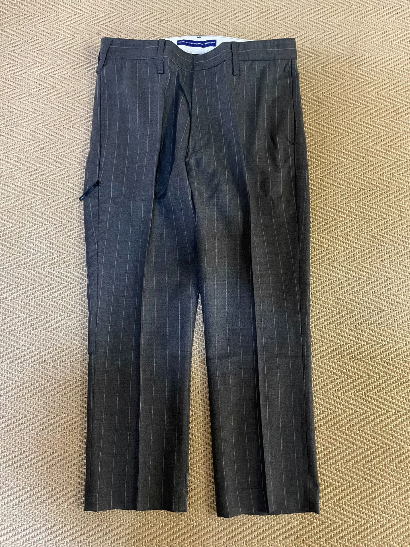 Denim by Vanquish & Fragment Wool Striped Pants