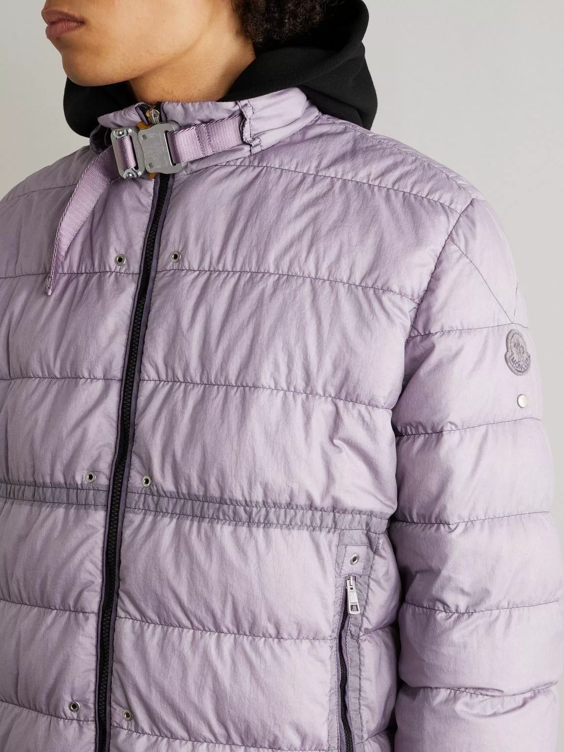 Moncler x Alyx Lightweight Down Jacket — detail
