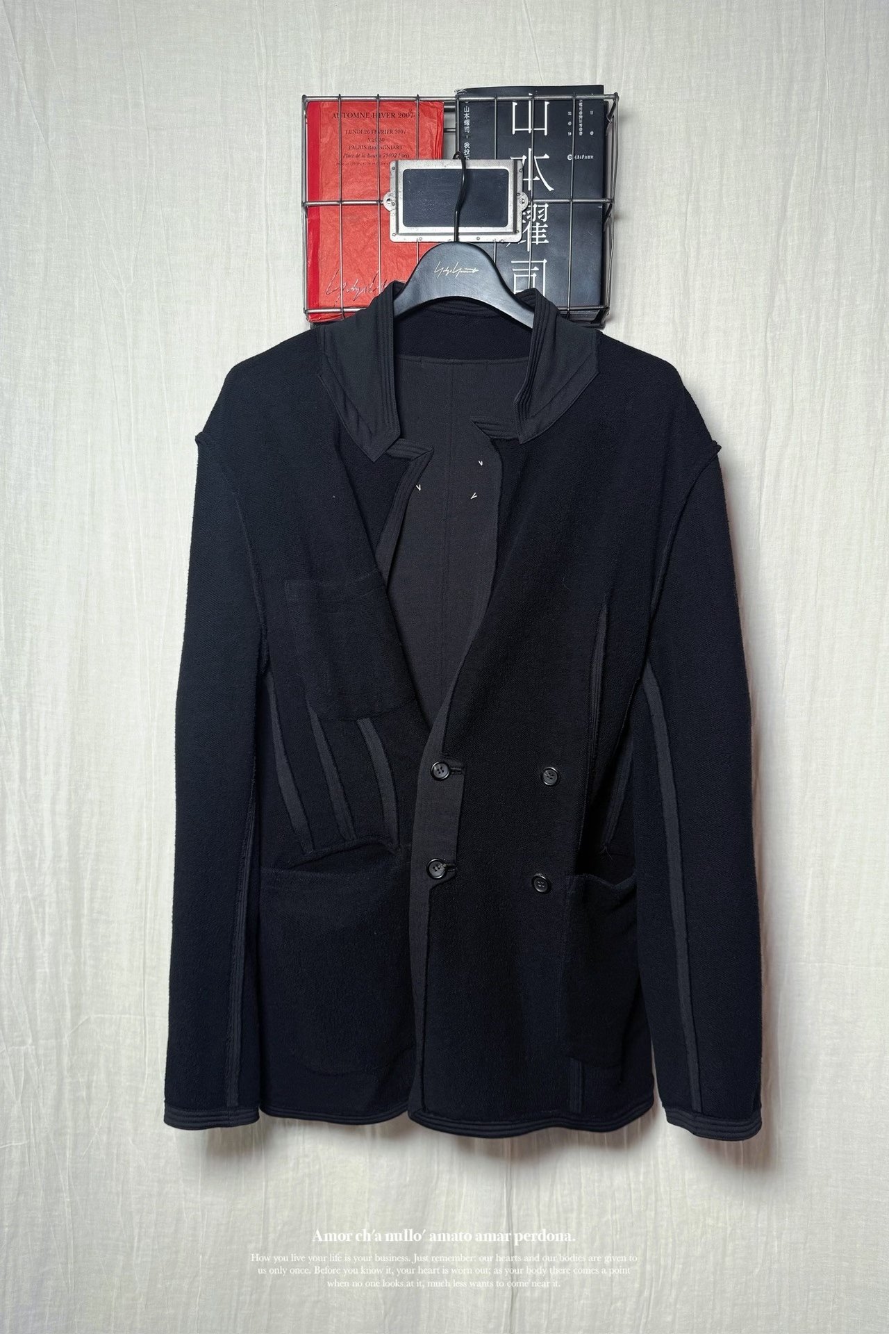 Yohji Yamamoto 1995ss Oversize Jacket — label