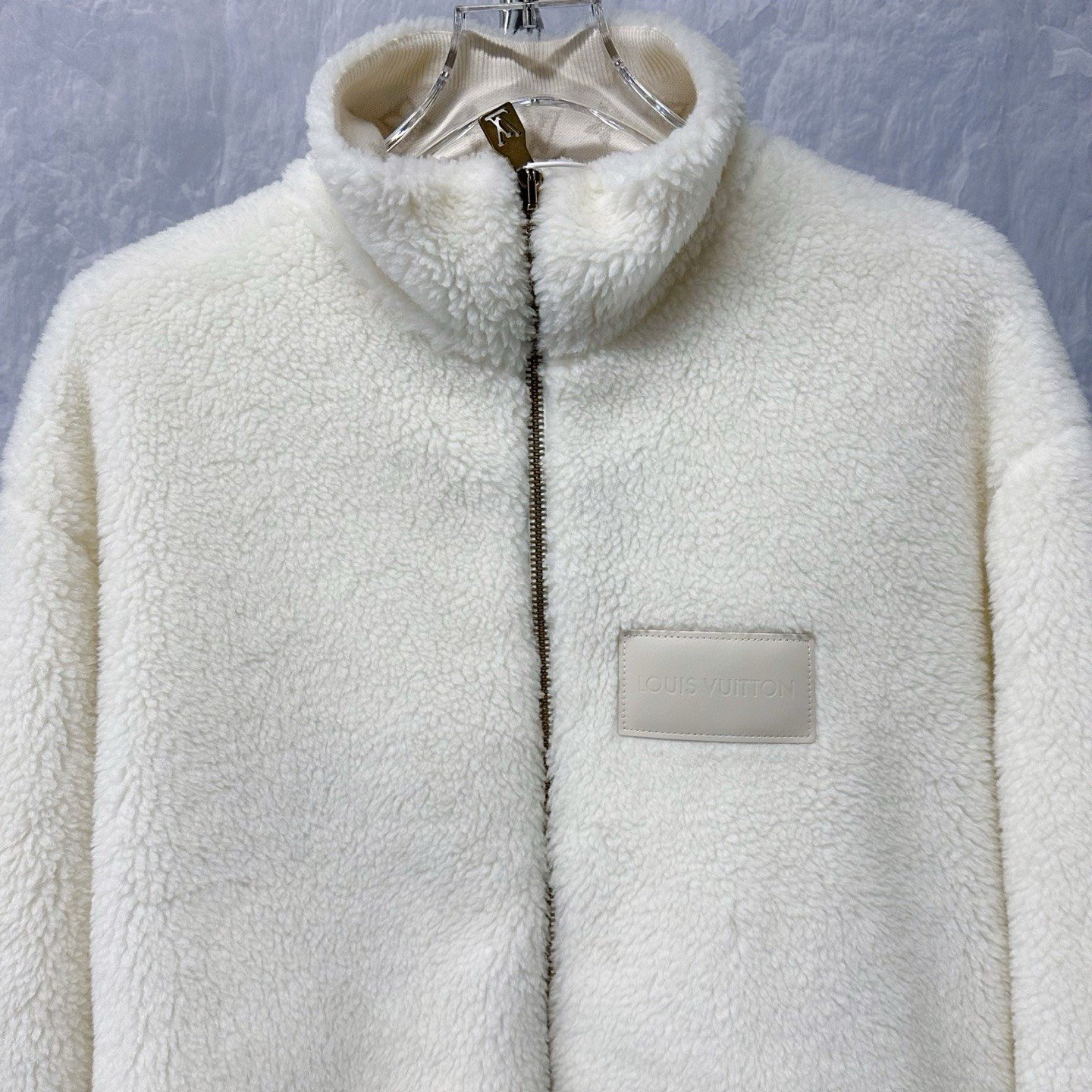 Louis Vuitton FW25 Teddy Zip Jacket L — front