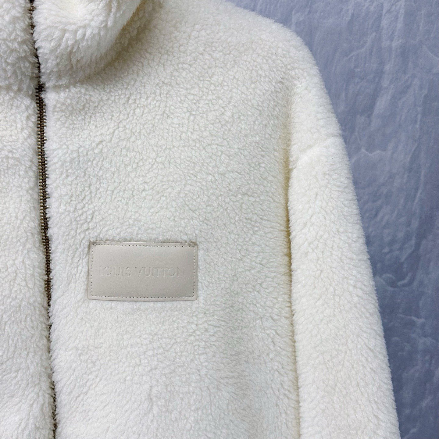 Louis Vuitton FW25 Teddy Zip Jacket L — detail