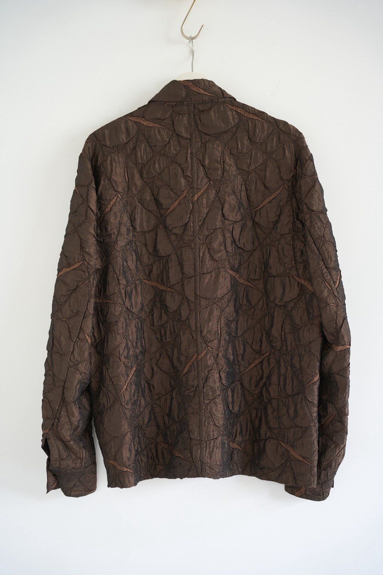 pet-tree-kor 23ss Leaf Fold Shirt — front