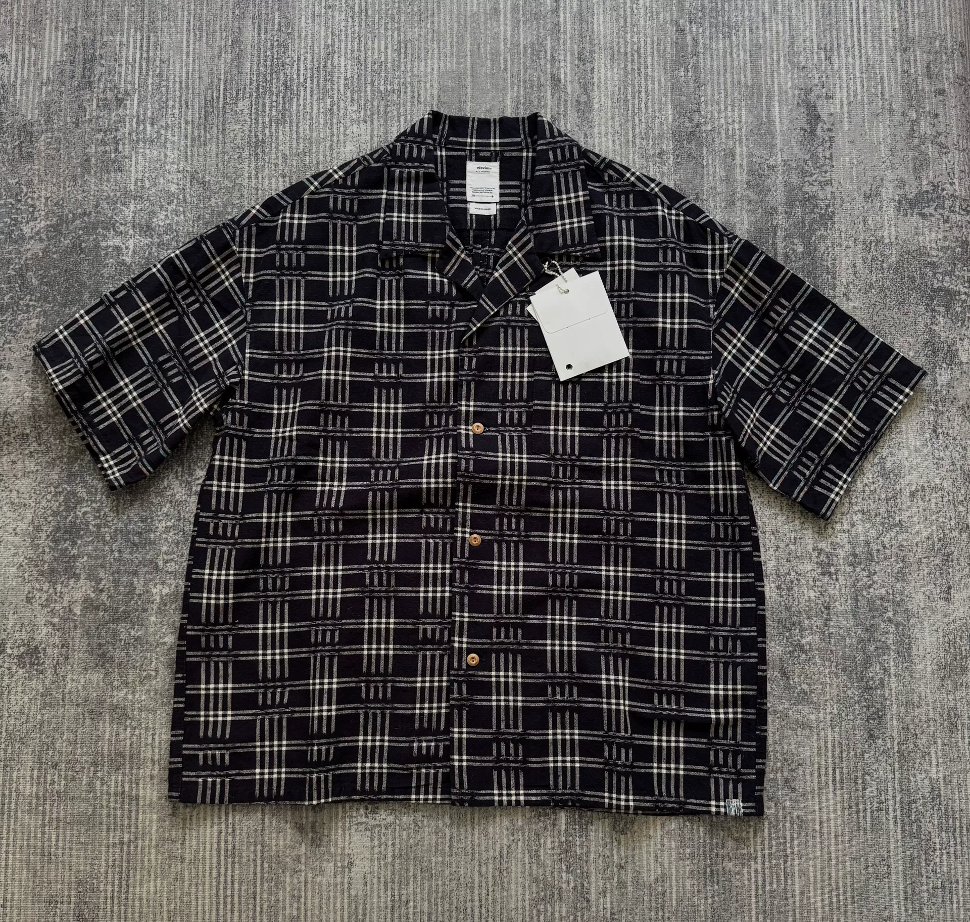 VISVIM 23AW Crosby S/S Kasuri Shirt