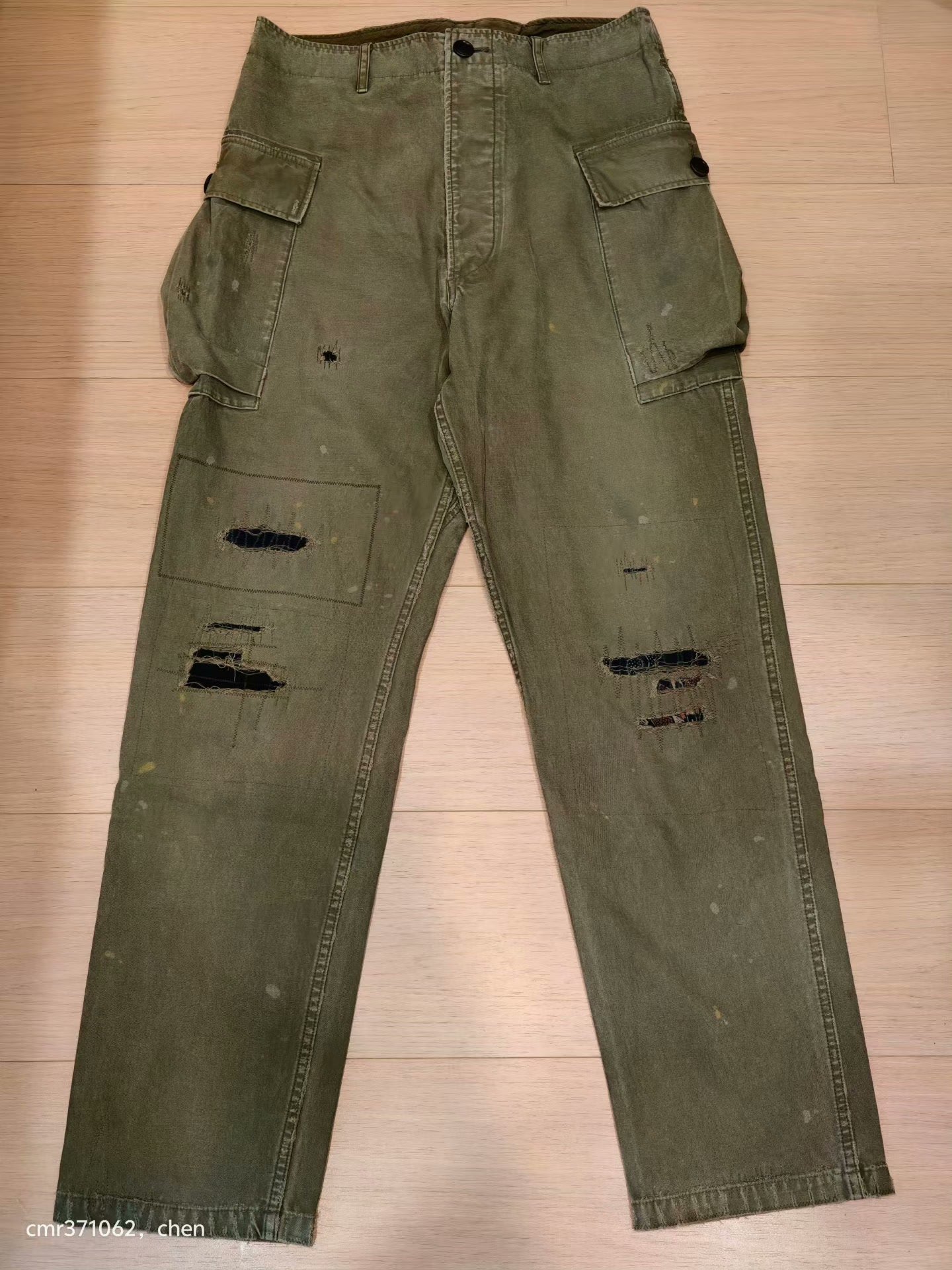 VISVIM 19AW SPOT VETERANS PANTS