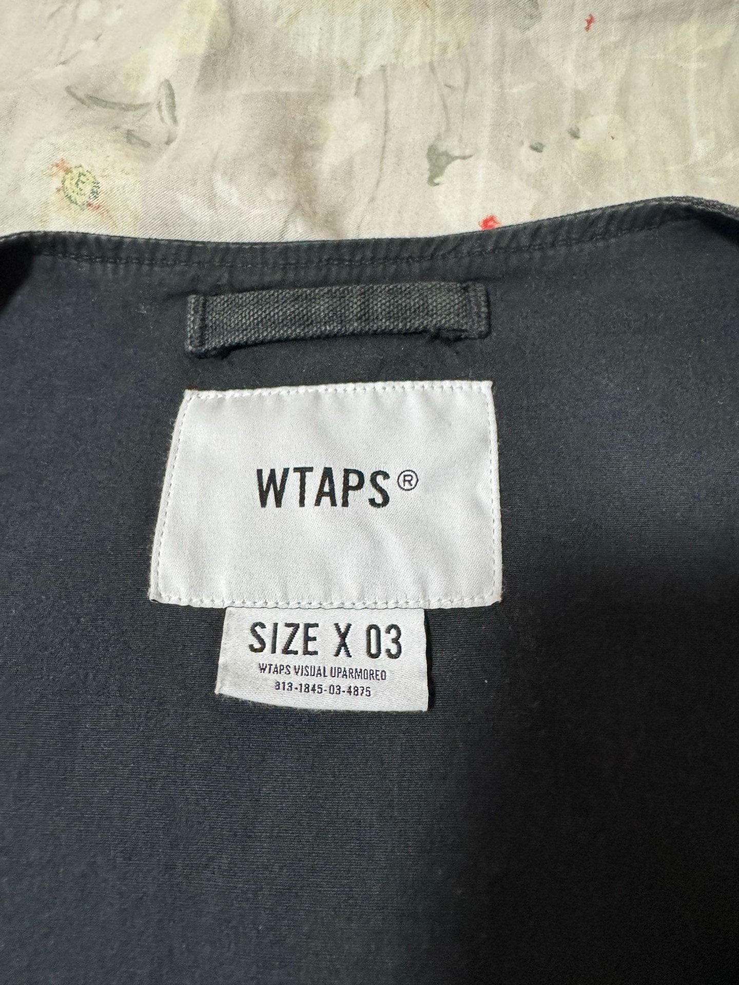 WTAPS 20SS Military Rack Vest — back