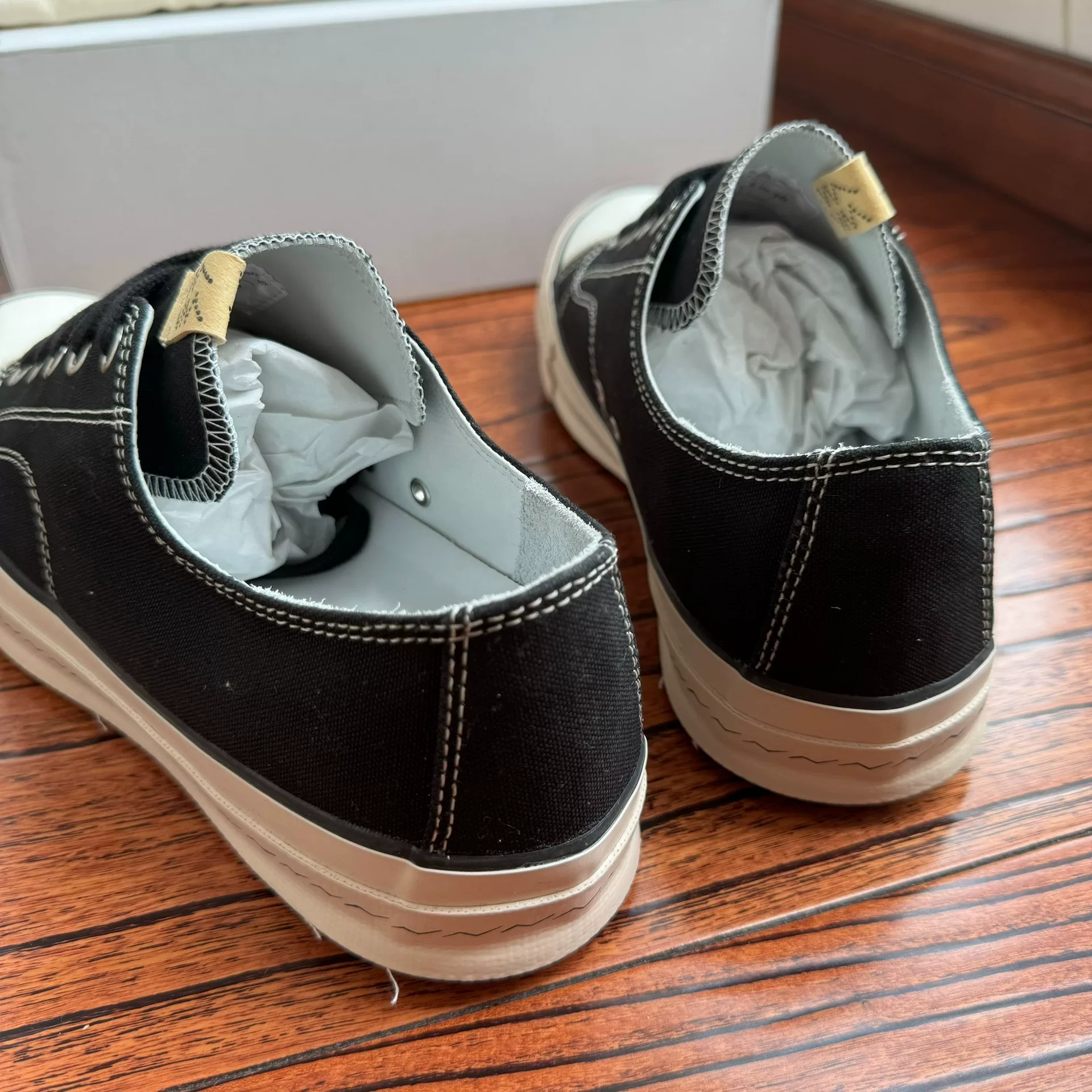 Visvim 24AW SKAGWAY L.T. LO CANVAS — label