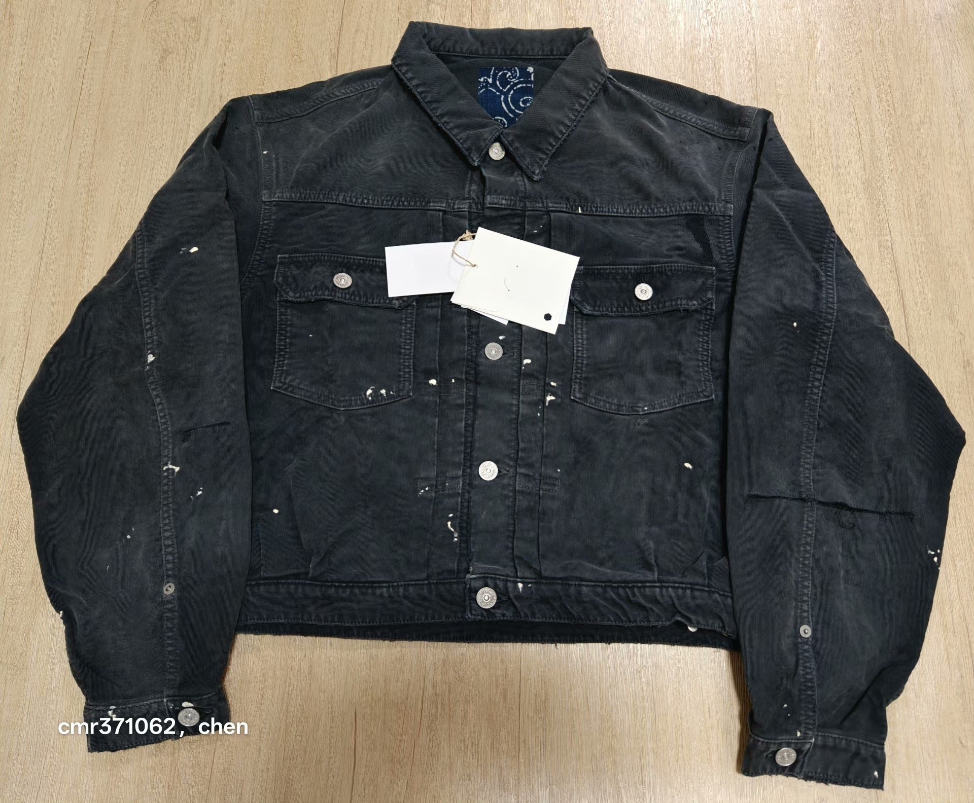 VISVIM 26 ICT 101X JKT G.CORDS CRASH