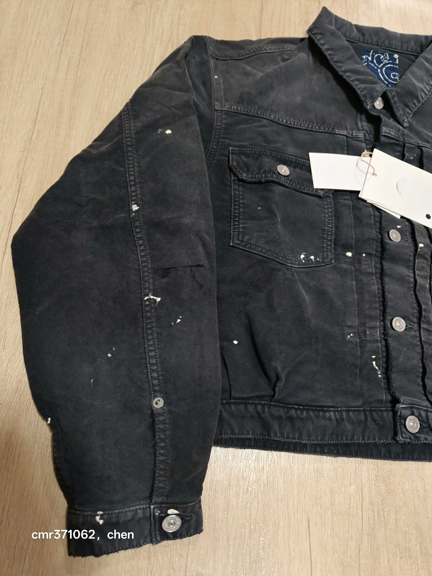 VISVIM 26 ICT 101X JKT G.CORDS CRASH — front