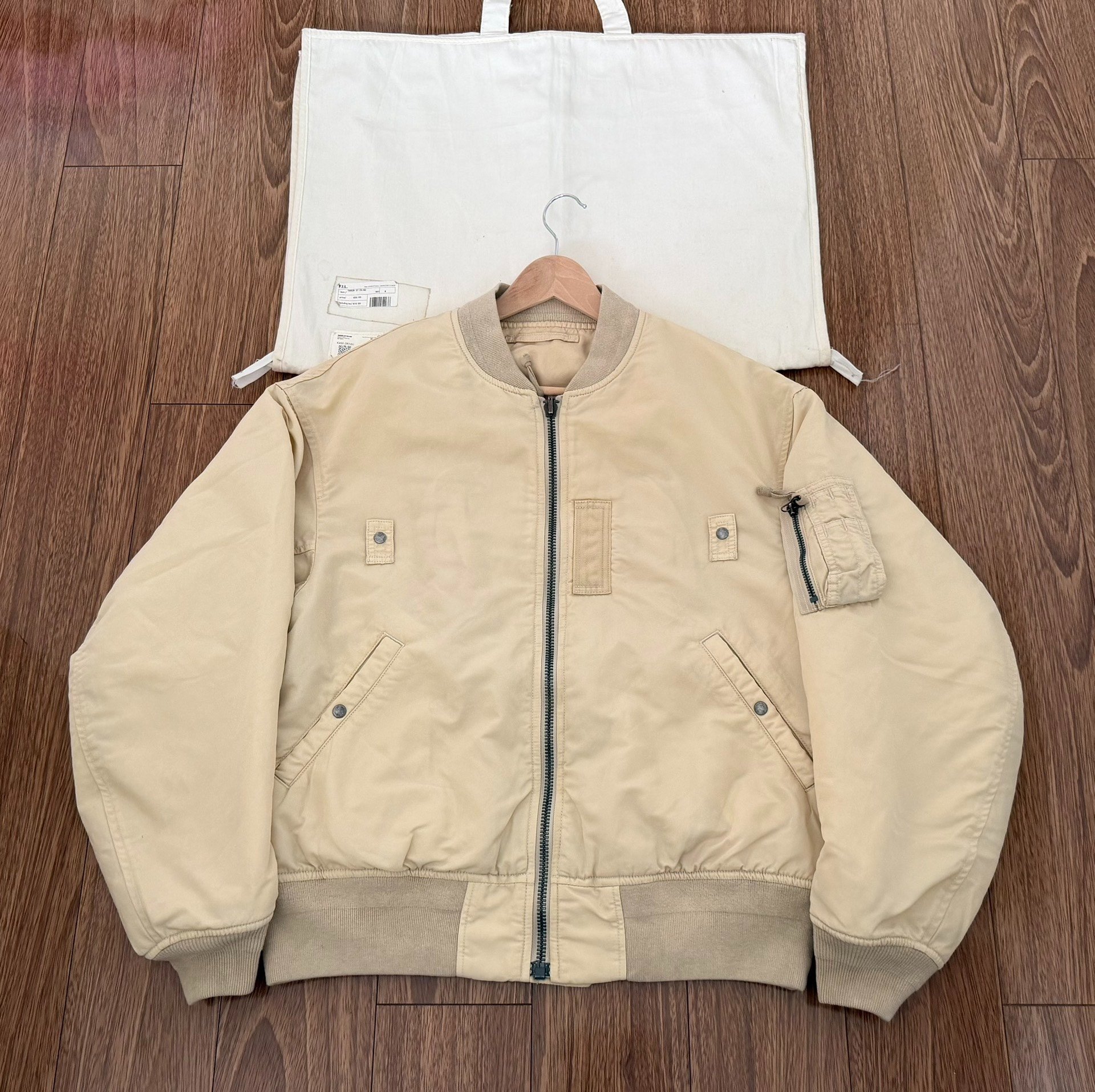 VISVIM THORSON II 21SS MA-1 Jacket — detail