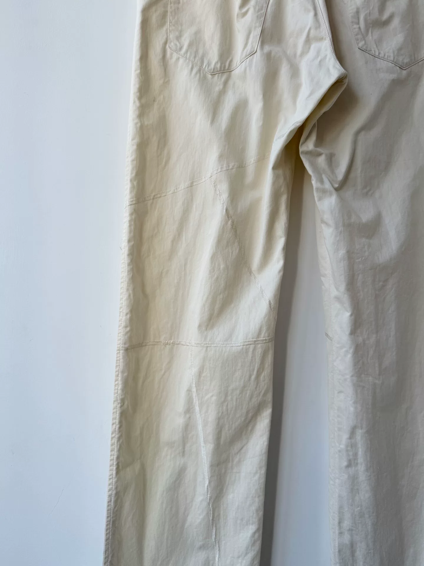 Jean Paul Gaultier Minimal Stitch Trousers — label