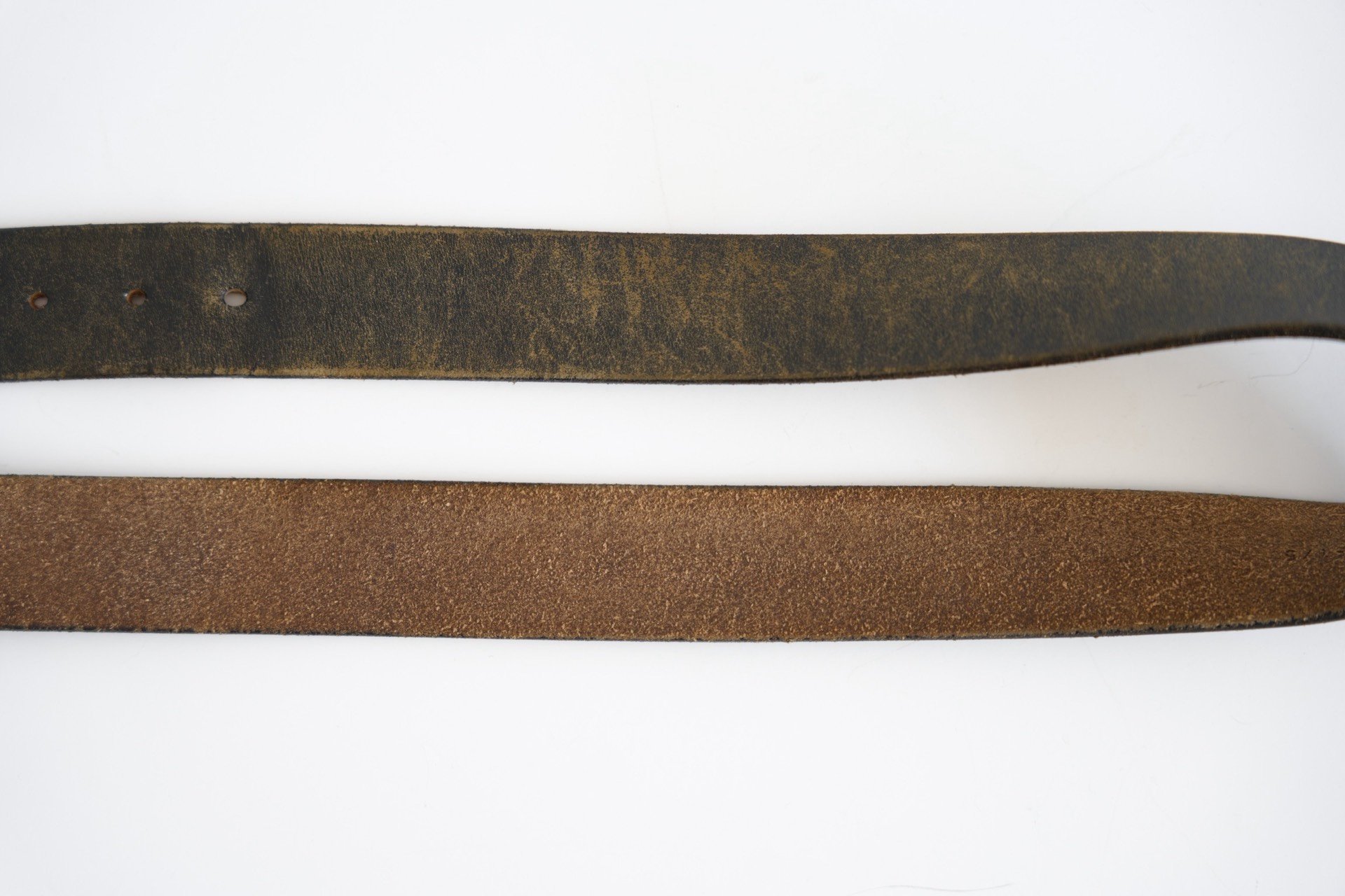 Yohji Yamamoto 2015 SS Leather Belt — detail