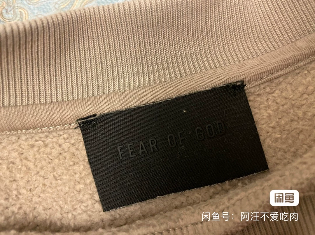 Fear of God 21AW Main SS Sweatshirt — back