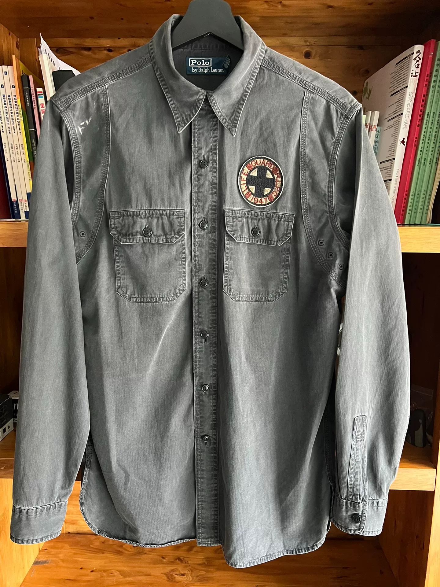Polo Ralph Lauren Black Work Shirt