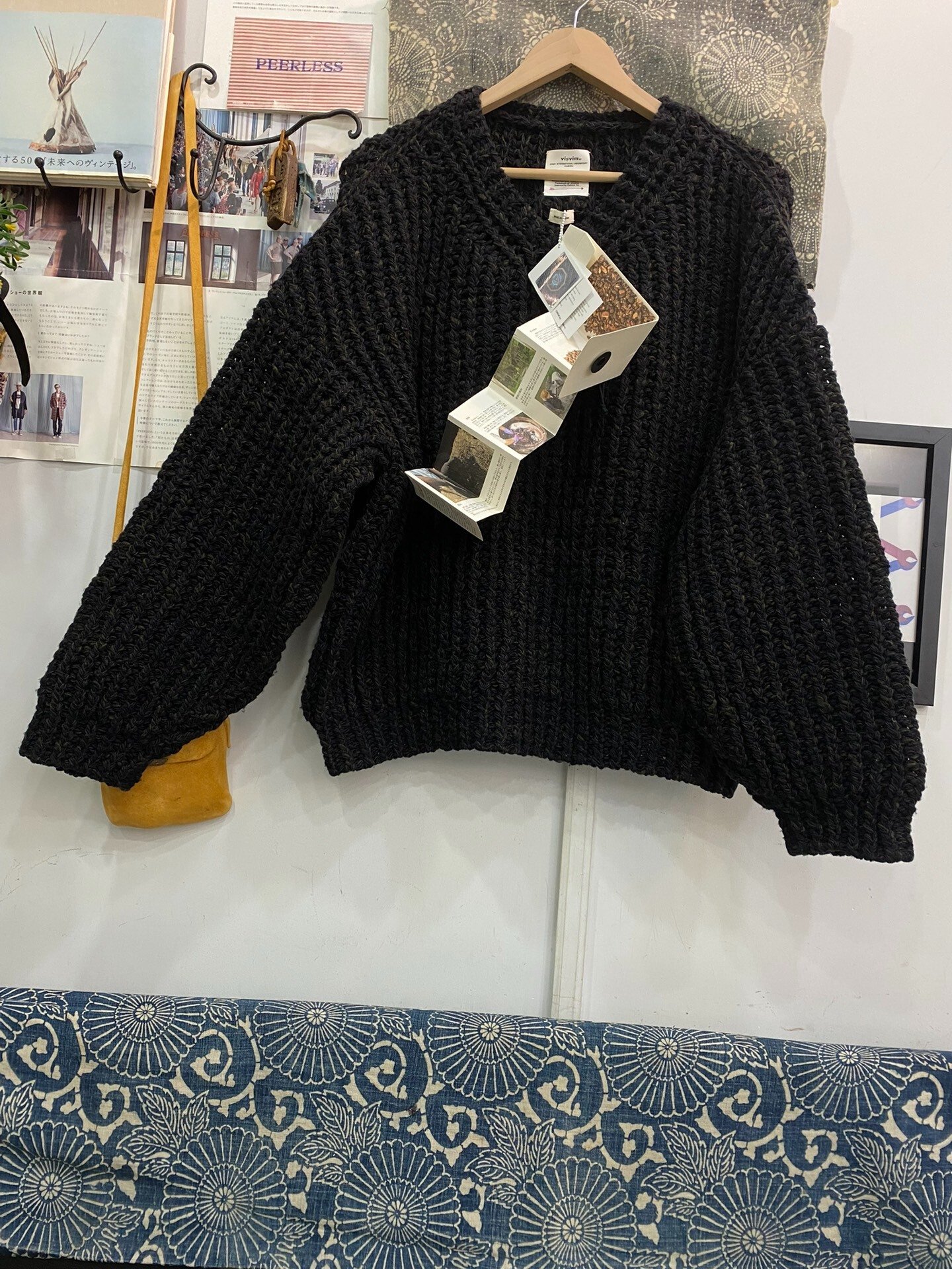 VISVIM 20AW Amplus Hand-Knit Sweater
