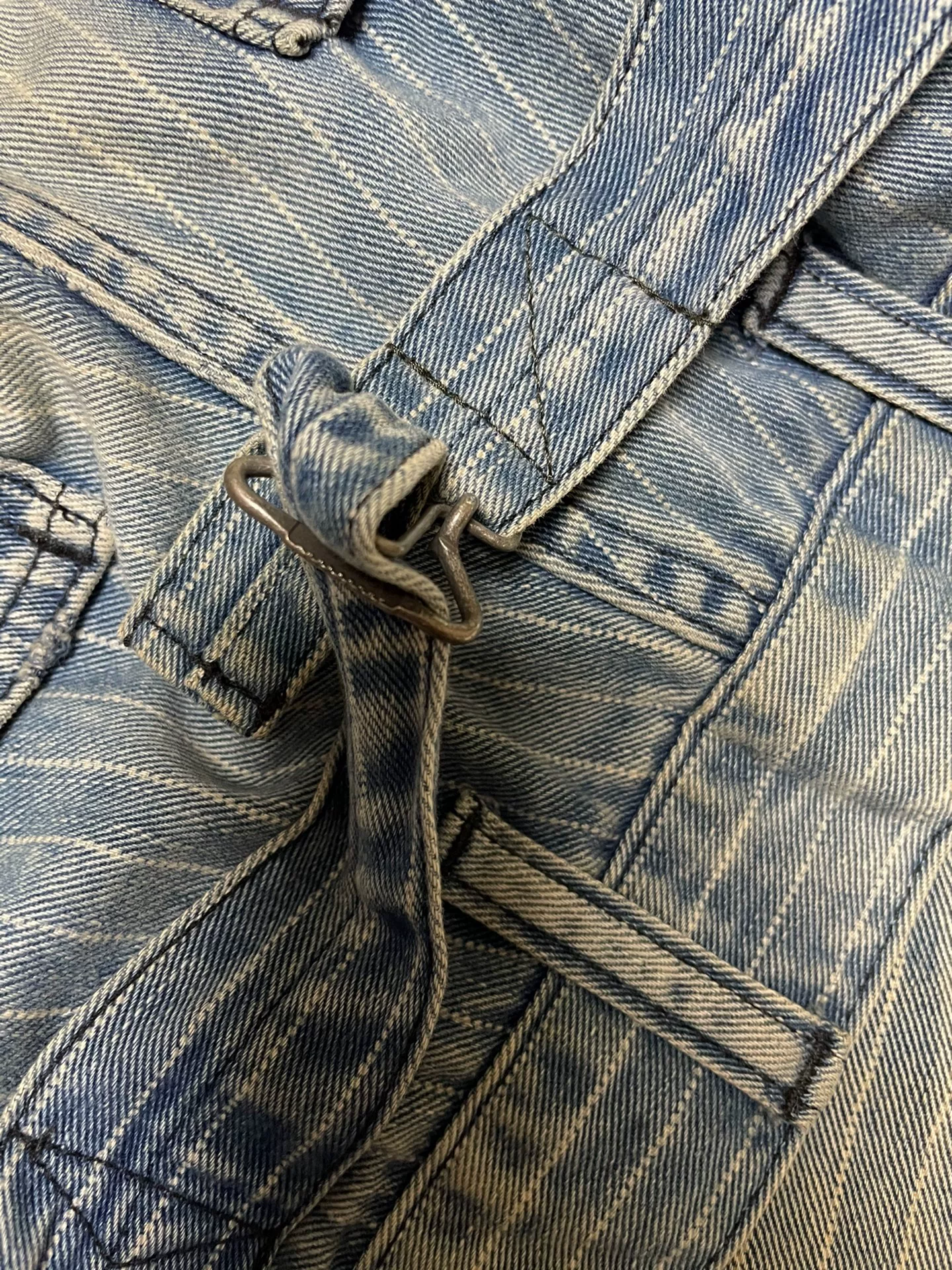 Visvim Carpenter Pants Prime Damaged Wabash — back